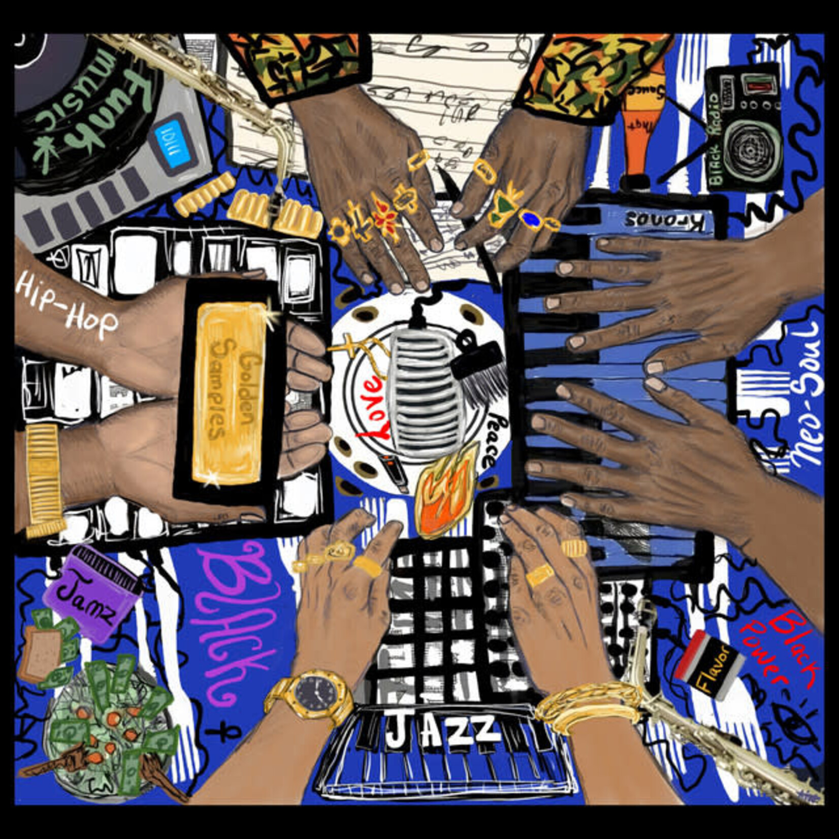 Dinner Party: Whatchu Bringing? (Indie Exclusive Yellow Vinyl) [SOUNDS OF CRENSHAW]