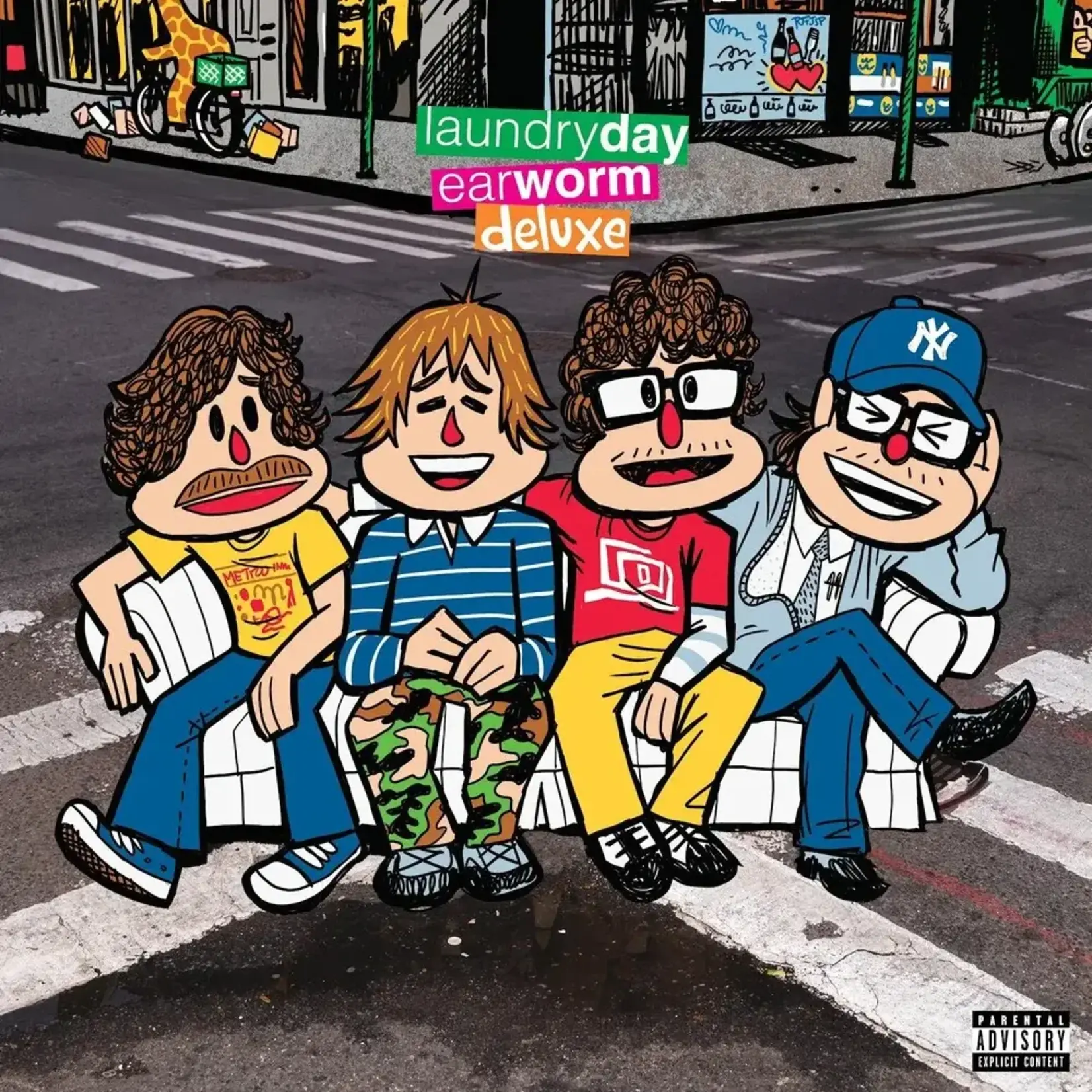 Laundry Day: Earworm (2LP Deluxe Edition, Neon Green & Neon Pink Vinyl) [R&R DIGITAL]