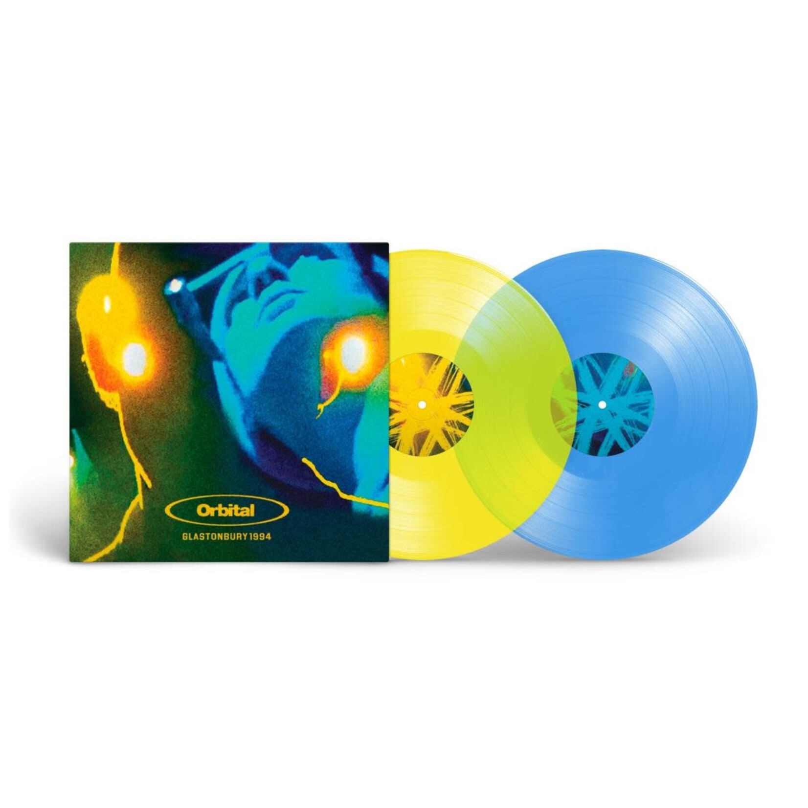 Orbital: Live At Glastonbury 1994 (2LP Clear Yellow & Blue Vinyl) [LONDON]
