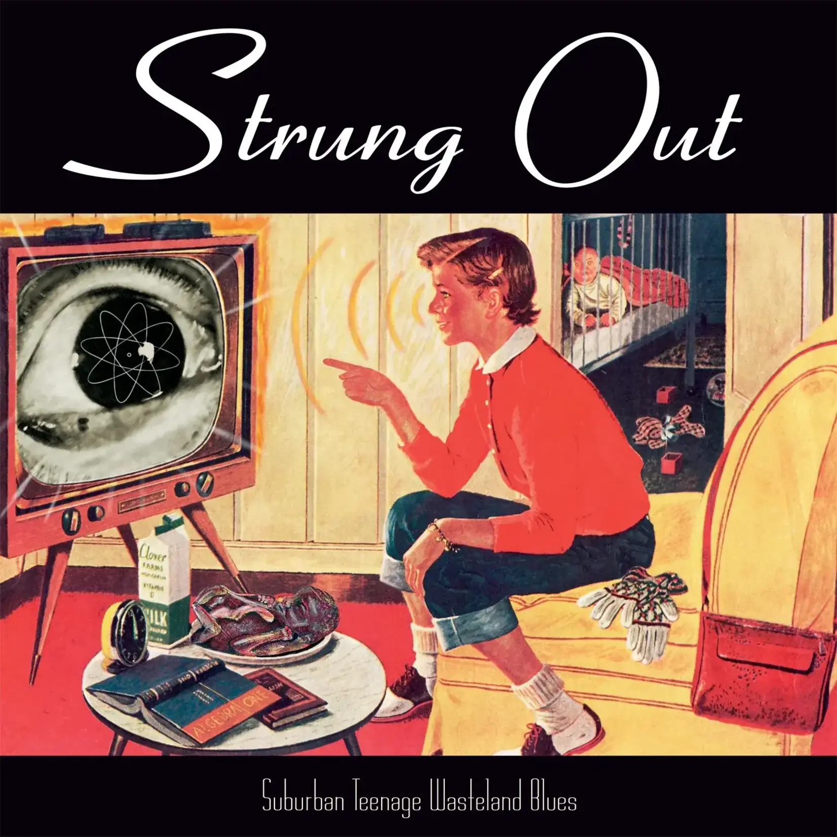 [New Vinyl] Strung Out: Suburban Teenage Wasteland Blues (30th Anniversary Neon Orange Vinyl) [FAT WRECK]