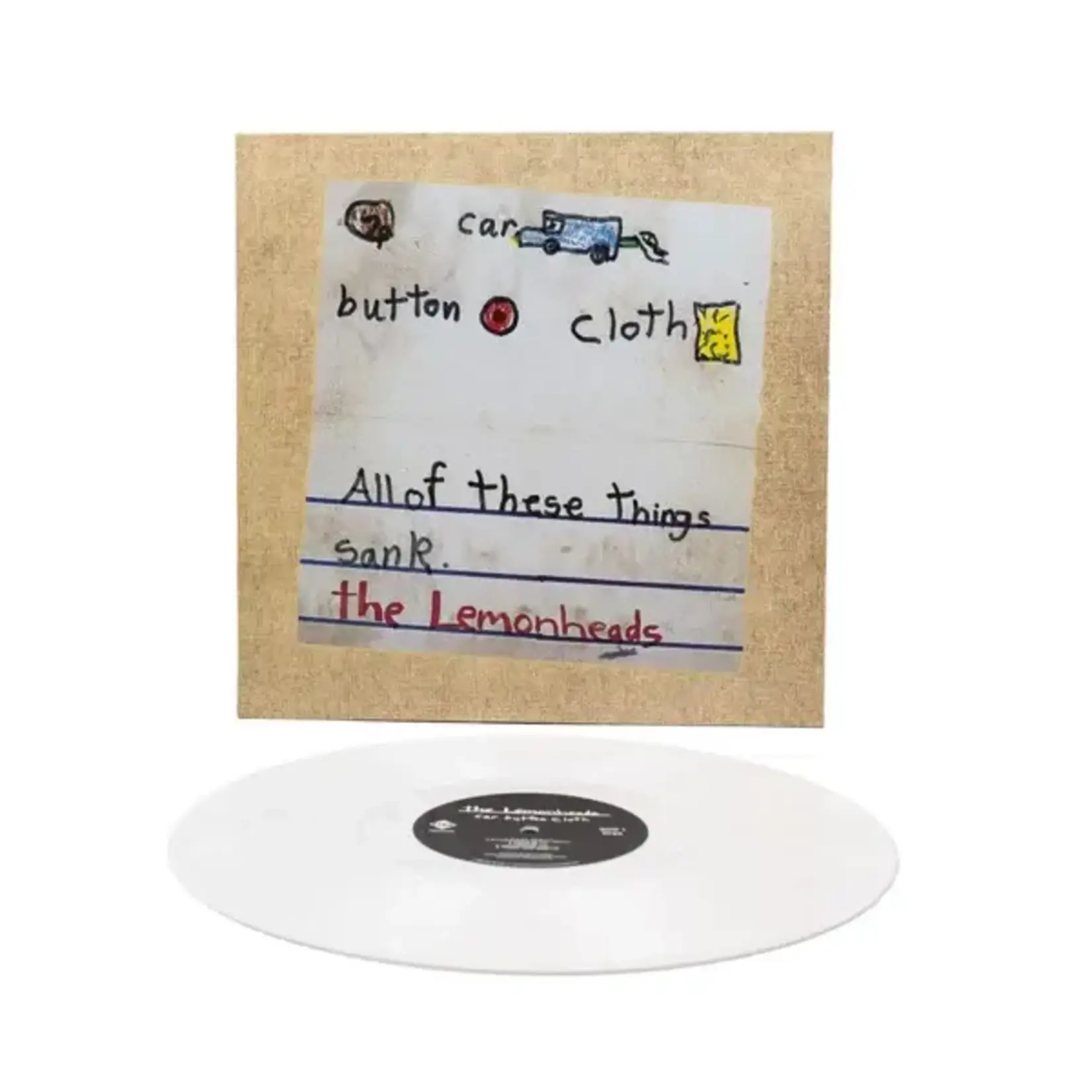 [New Vinyl] Lemonheads: Car Button Cloth (30th Anniversary Edition, White Vinyl) [FIRE]