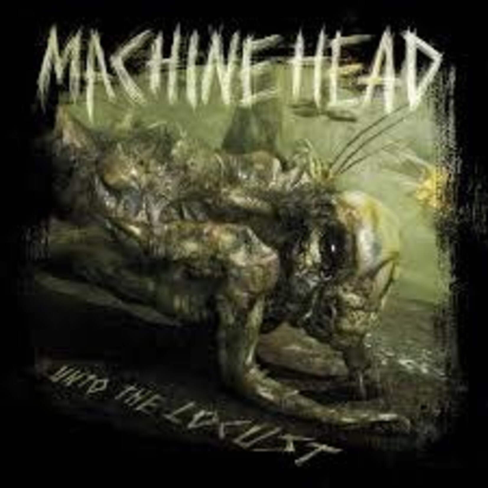 [New Vinyl] Machine Head: Unto The Locust (15th Anniversary, 2LP Gatefold, Dark Green Marble Vinyl) [WARNER]