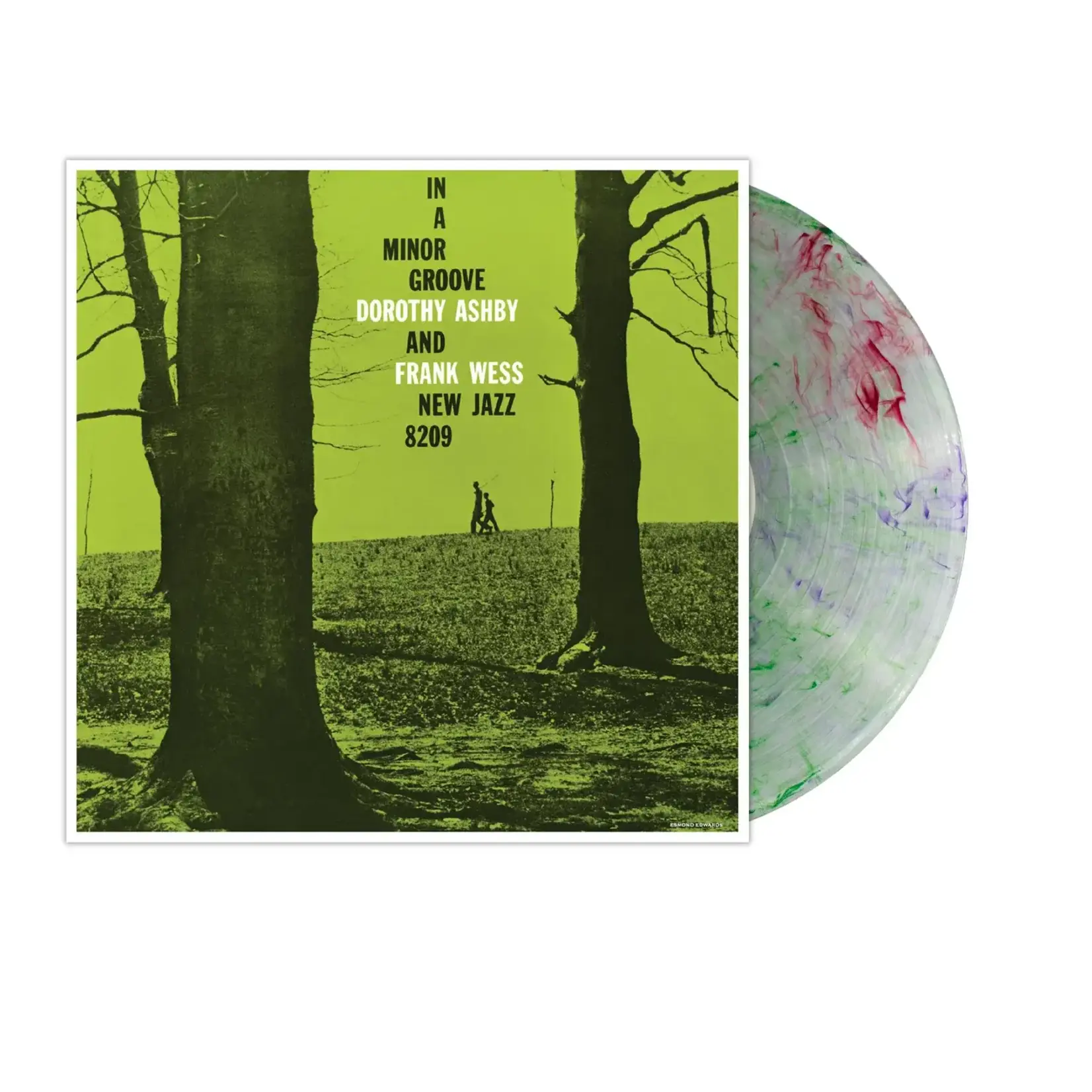 [New Vinyl] Ashby, Dorothy & Frank Wess: In A Minor Groove (Clear With Red, Green & Purple Swirl Vinyl) [REAL GONE MUSIC]