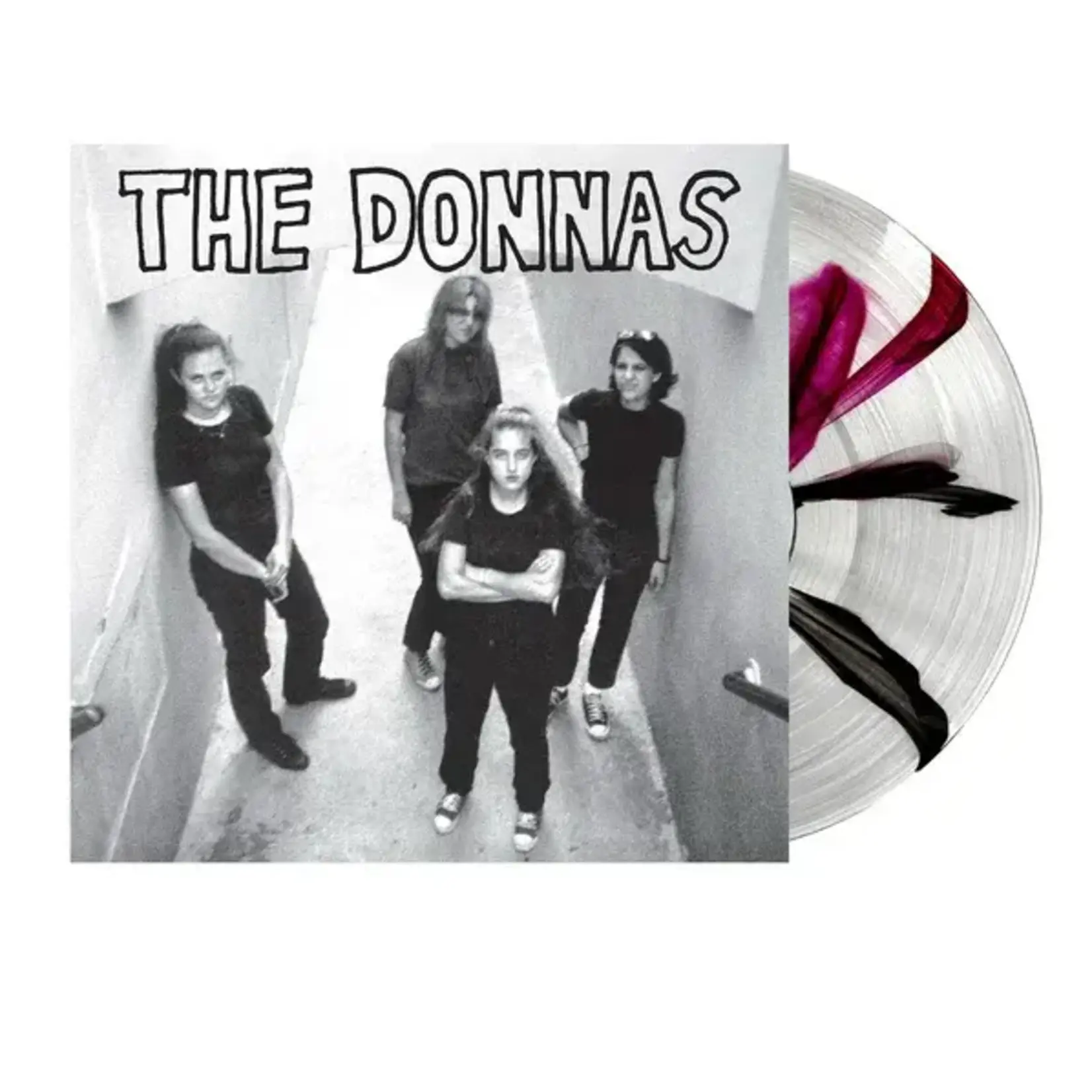 [New Vinyl] Donnas: The Donnas - All Analog (Clear w/ Black & Purple "Inksplosion" Vinyl) [REAL GONE MUSIC]