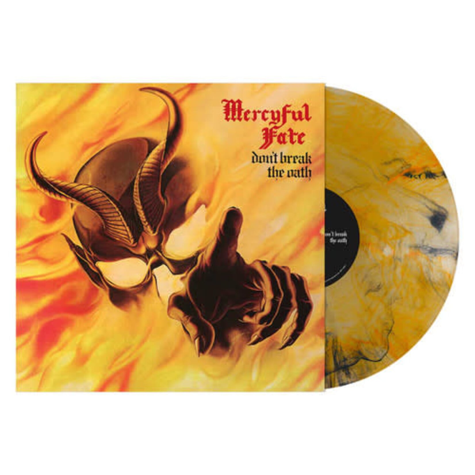 [New Vinyl] Mercyful Fate: Don't Break The Oath (Orange, Yellow & Black Smoke Vinyl) [METAL BLADE]