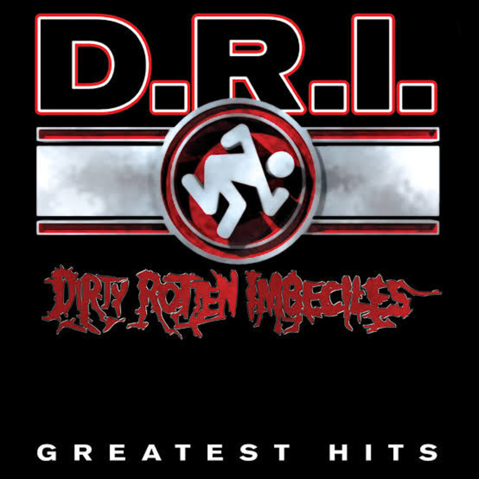 D.R.I.: Greatest Hits (Limited Edition Red/Silver Splatter Vinyl) [CLEOPATRA]