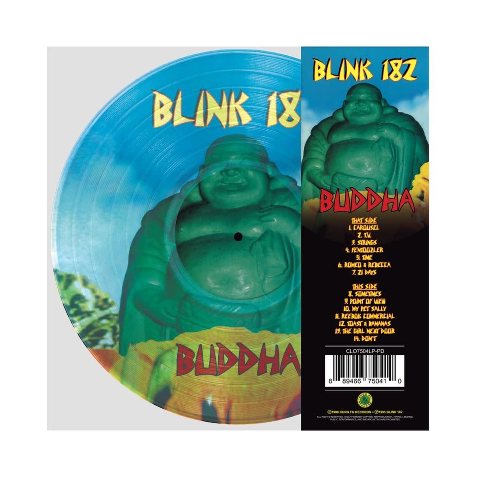 [New Vinyl] Blink-182: Buddha (Picture Disc) [KUNG FU]