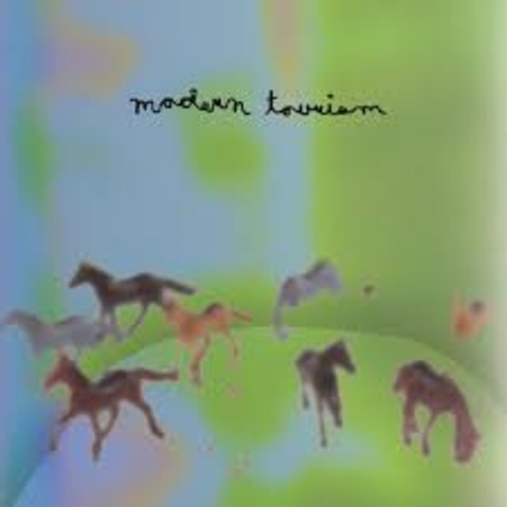 [New Vinyl] Feeble Little Horse: Modern Tourism (EP) (7", Clear w/ Blue & Green Splatter) [CRAFTED SOUNDS]