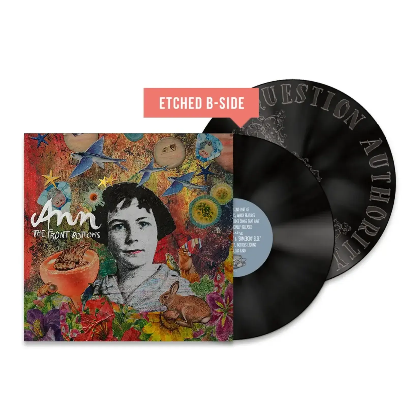[New Vinyl] Front Bottoms: Ann (EP, 180g-Side B Etching) [BAR NONE]