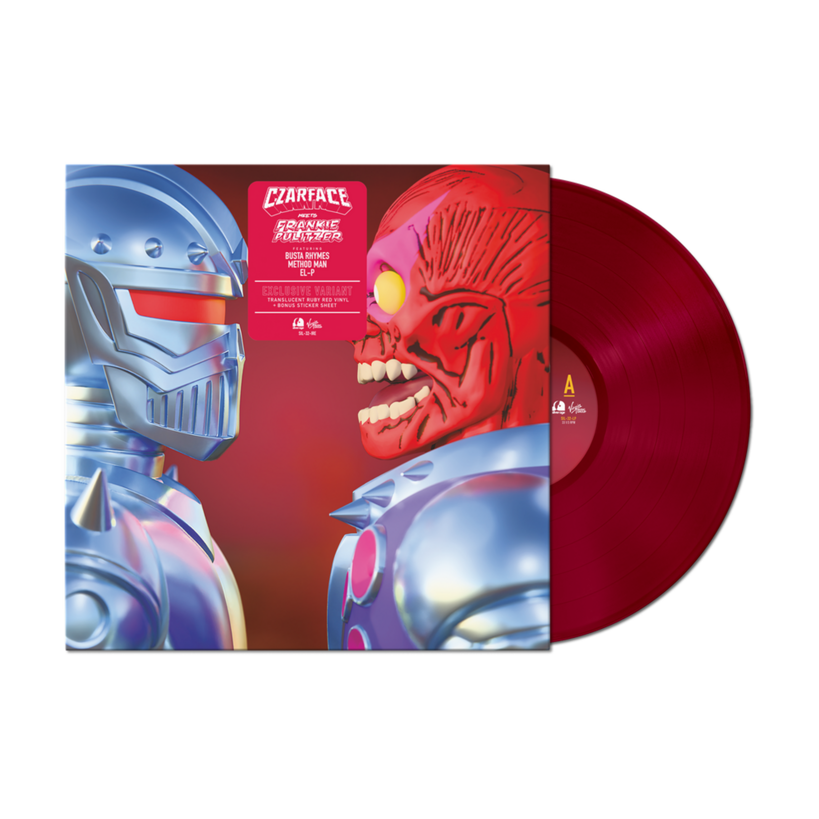 [New Vinyl] Czarface: Czarface Meets Frankie Pulitzer (indie exclusive ruby red vinyl) [SILVER AGE]