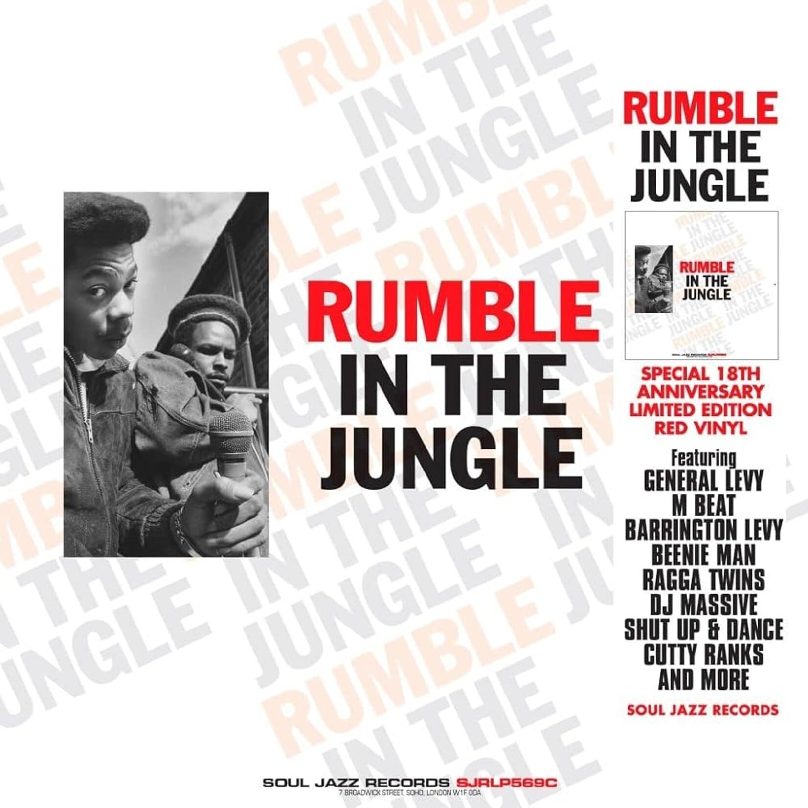 [New Vinyl] Soul Jazz Records presents: Rumble In The Jungle [SOUL JAZZ RECORDS]