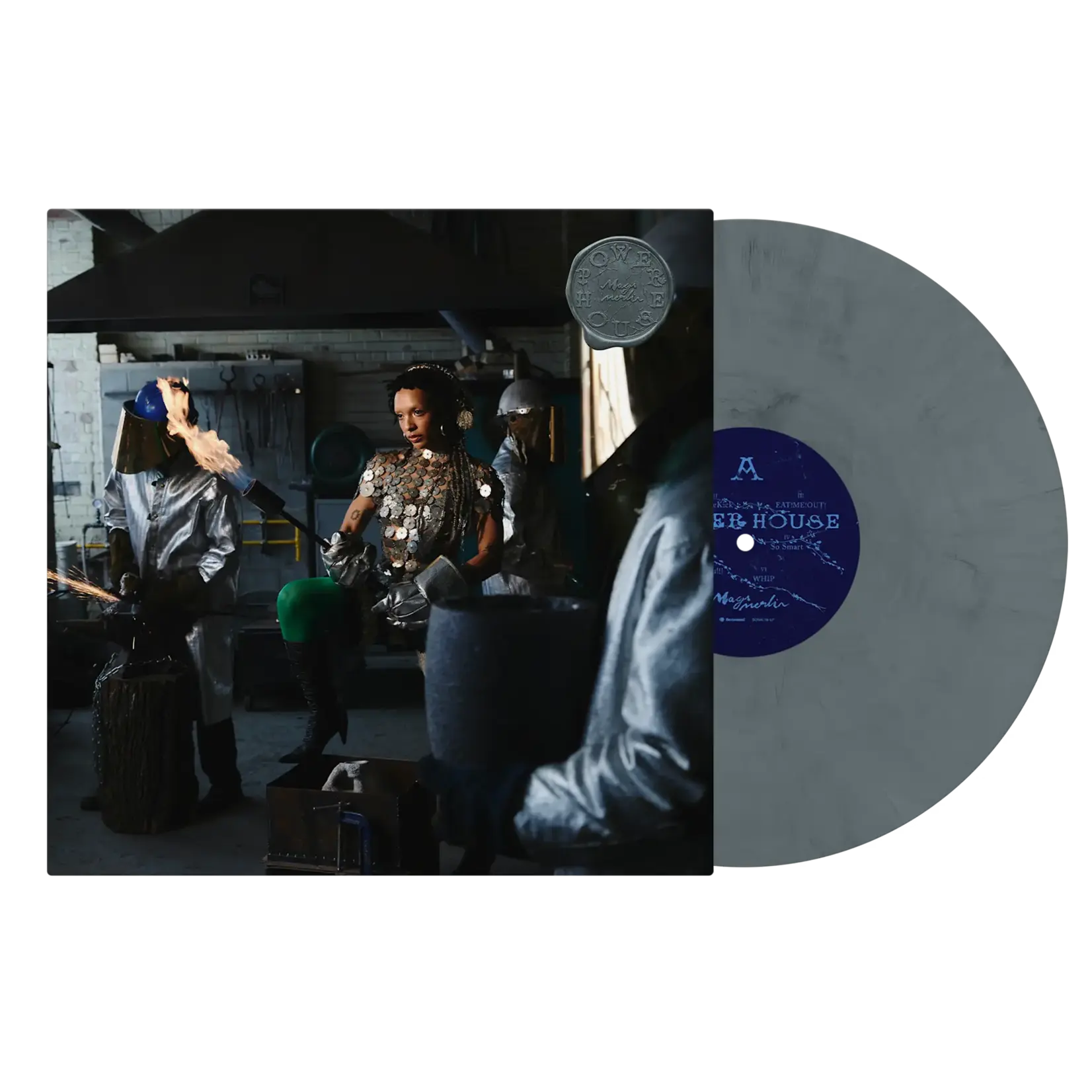 [New Vinyl] Magi Merlin: Power House (Graphite Eco Mix Vinyl) [BONSOUND]