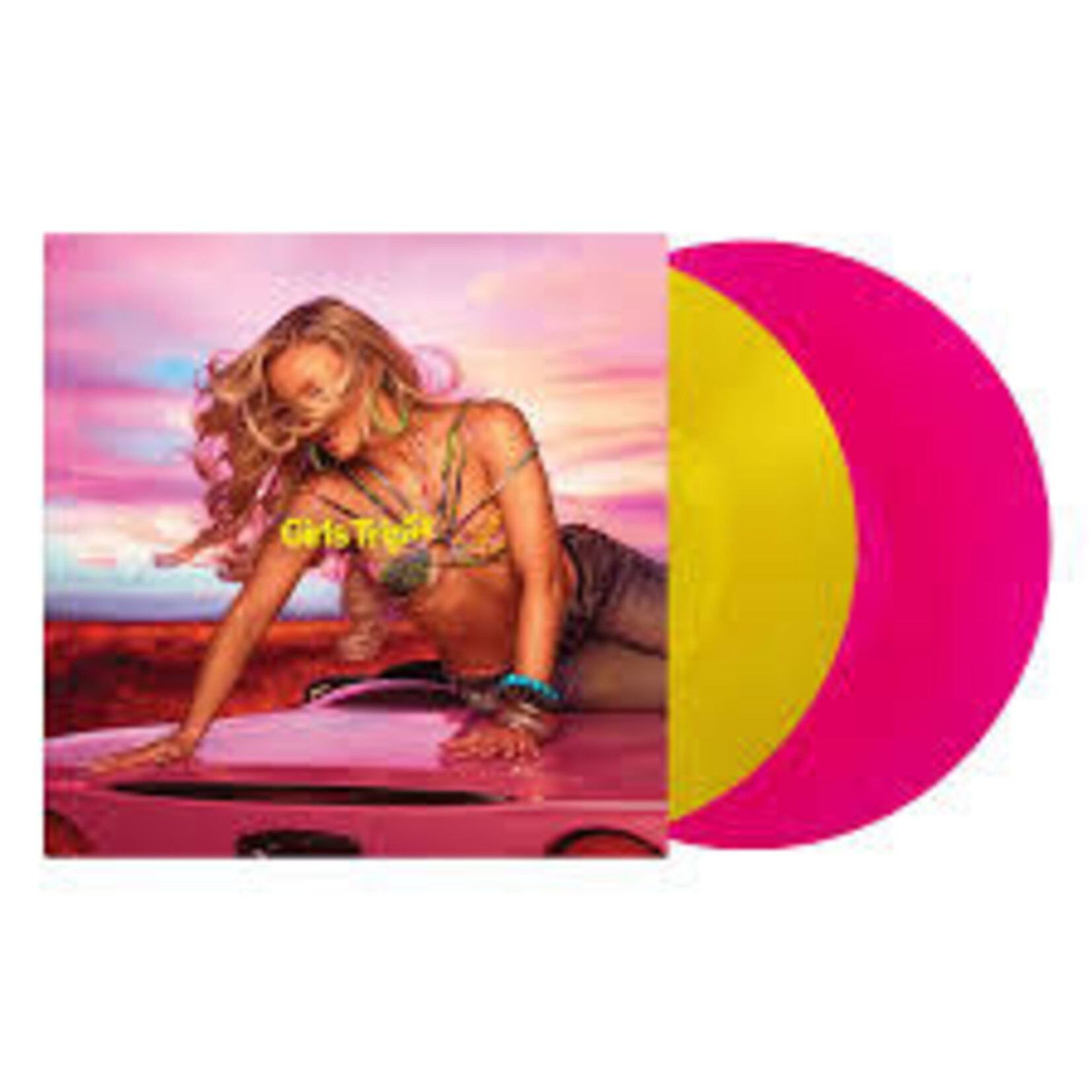 [New Vinyl] Zara Larsson: Midnight Sun: Girls Trip (Yellow And Pink Vinyl) [Vinyl Longplay, Sommer House/Epic]