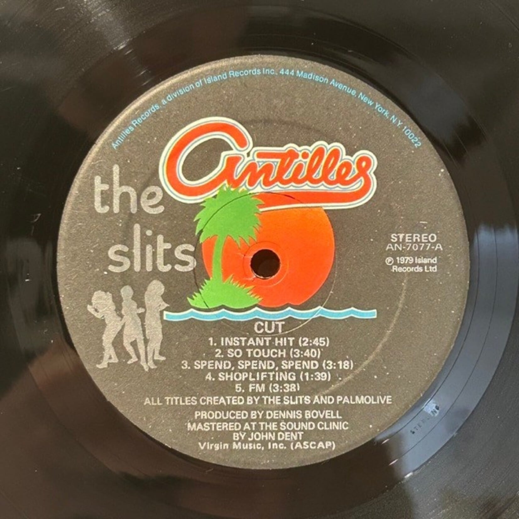 [Kollectible Vinyl] Slits: Cut (1979, USA, w/ Inner, VG+) [ANTILLES]