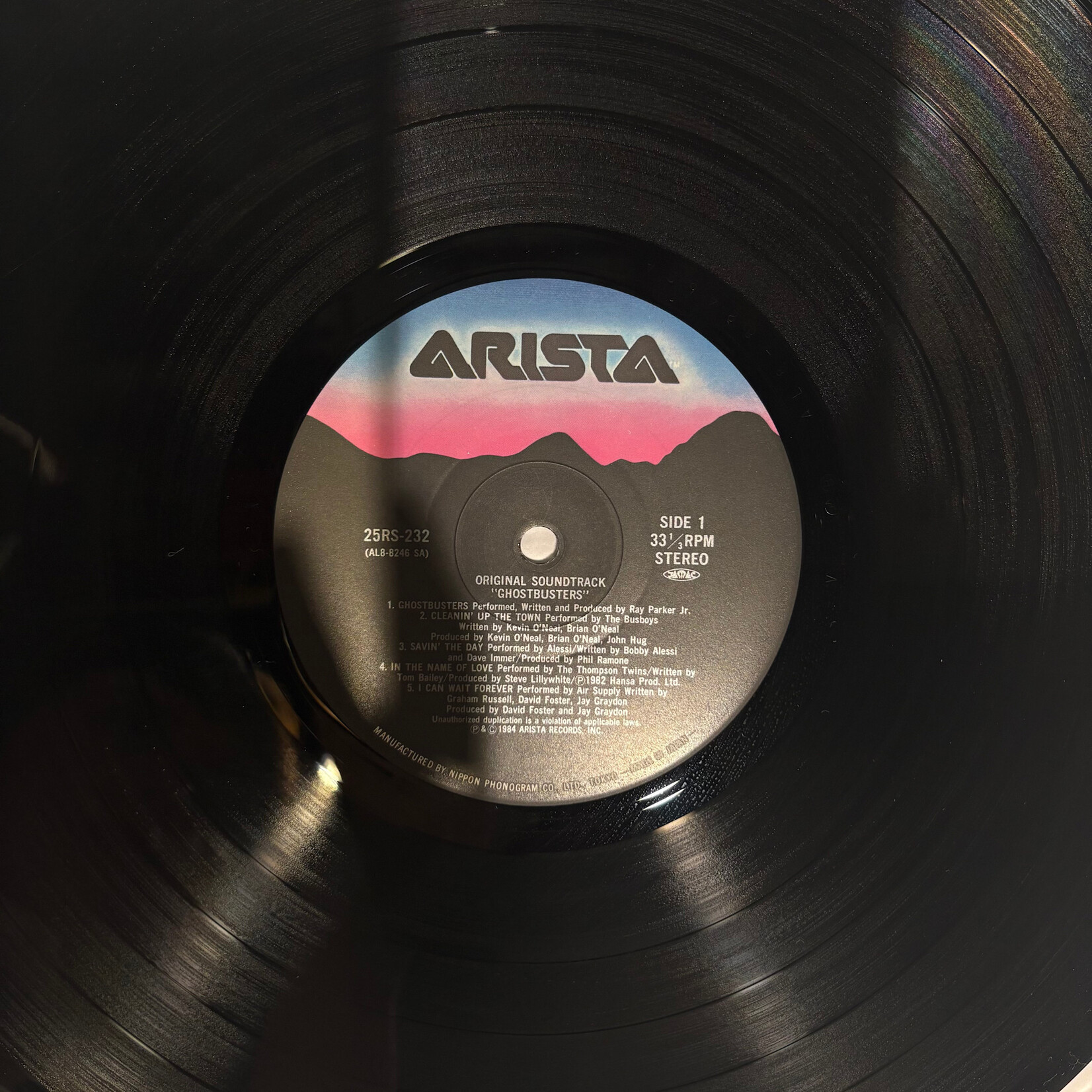 [Japanese Vintage] Various Artists: Ghostbusters (w/OBI) [JAPANESE VINTAGE]