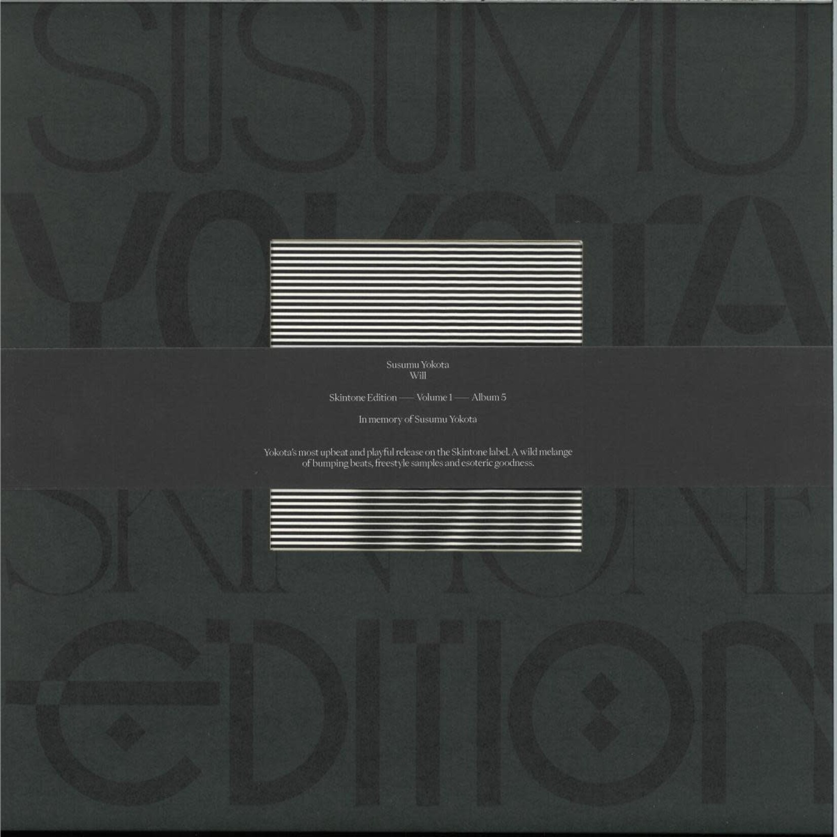 [New Vinyl] Yokota, Susumu: Will (Skintone edition) (2LP-cool grey vinyl) [LO RECORDINGS]