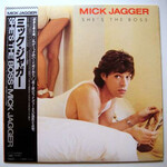Mick Jagger - She's the Boss (w/ OBI & Insert)