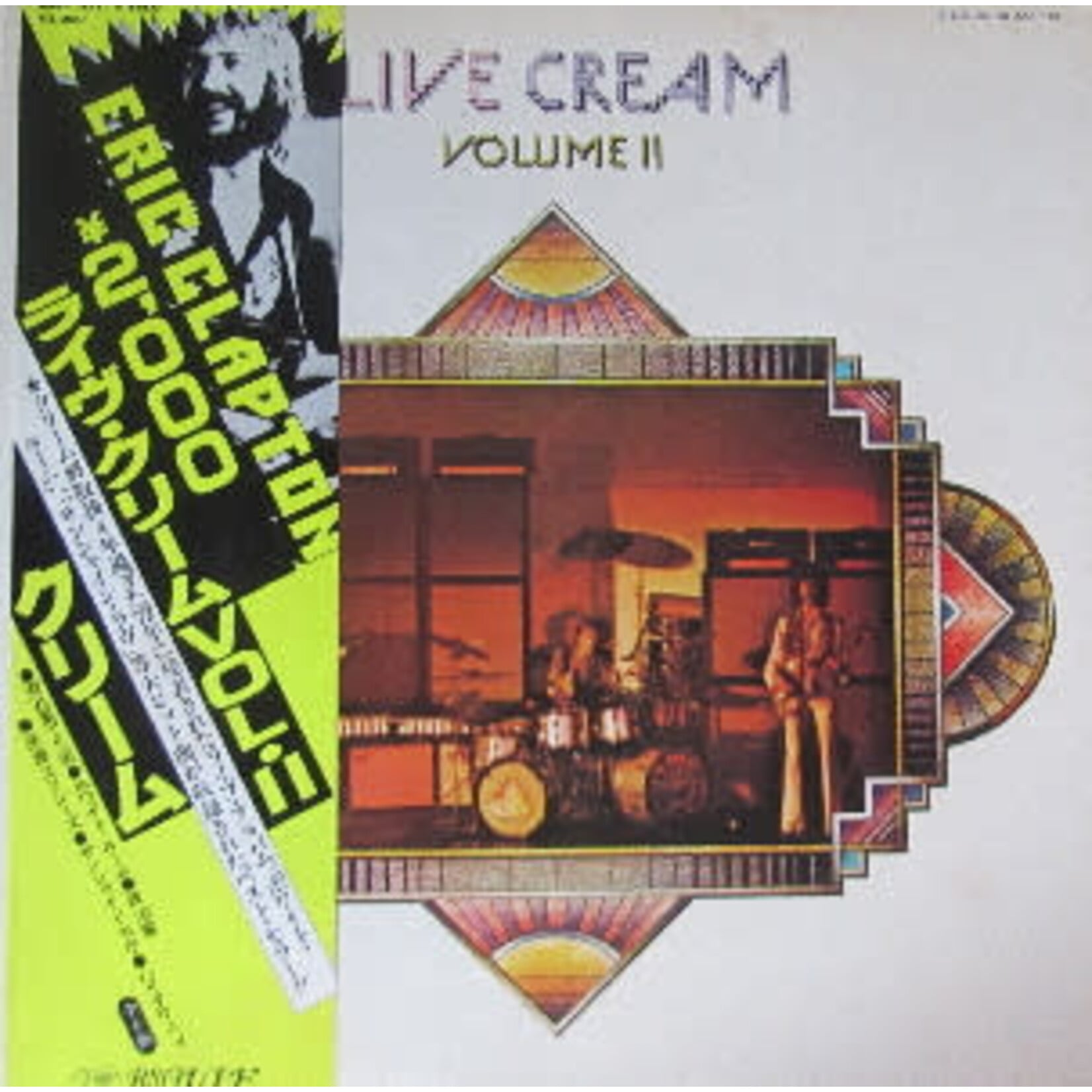 [Japanese Vintage] Cream: Live Cream Volume II (w/OBI & Insert) [JAPANESE VINTAGE]