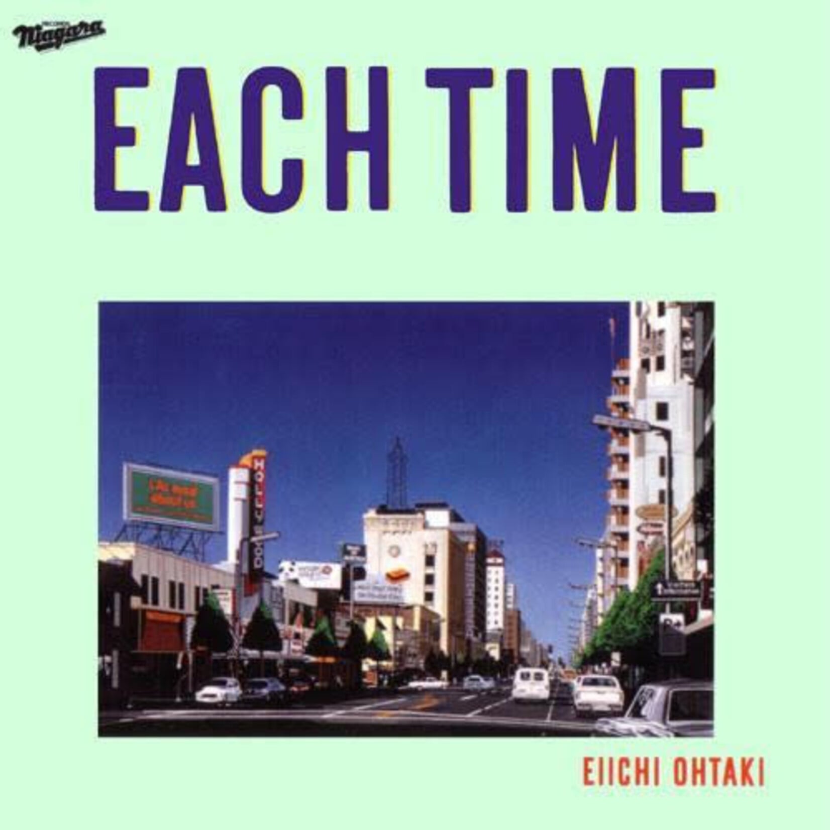 [Japanese Vintage] Ohtaki, Eiichi: Each Time (no Obi, w/ Insert, visible but non-audible mark) [JAPANESE VINTAGE]