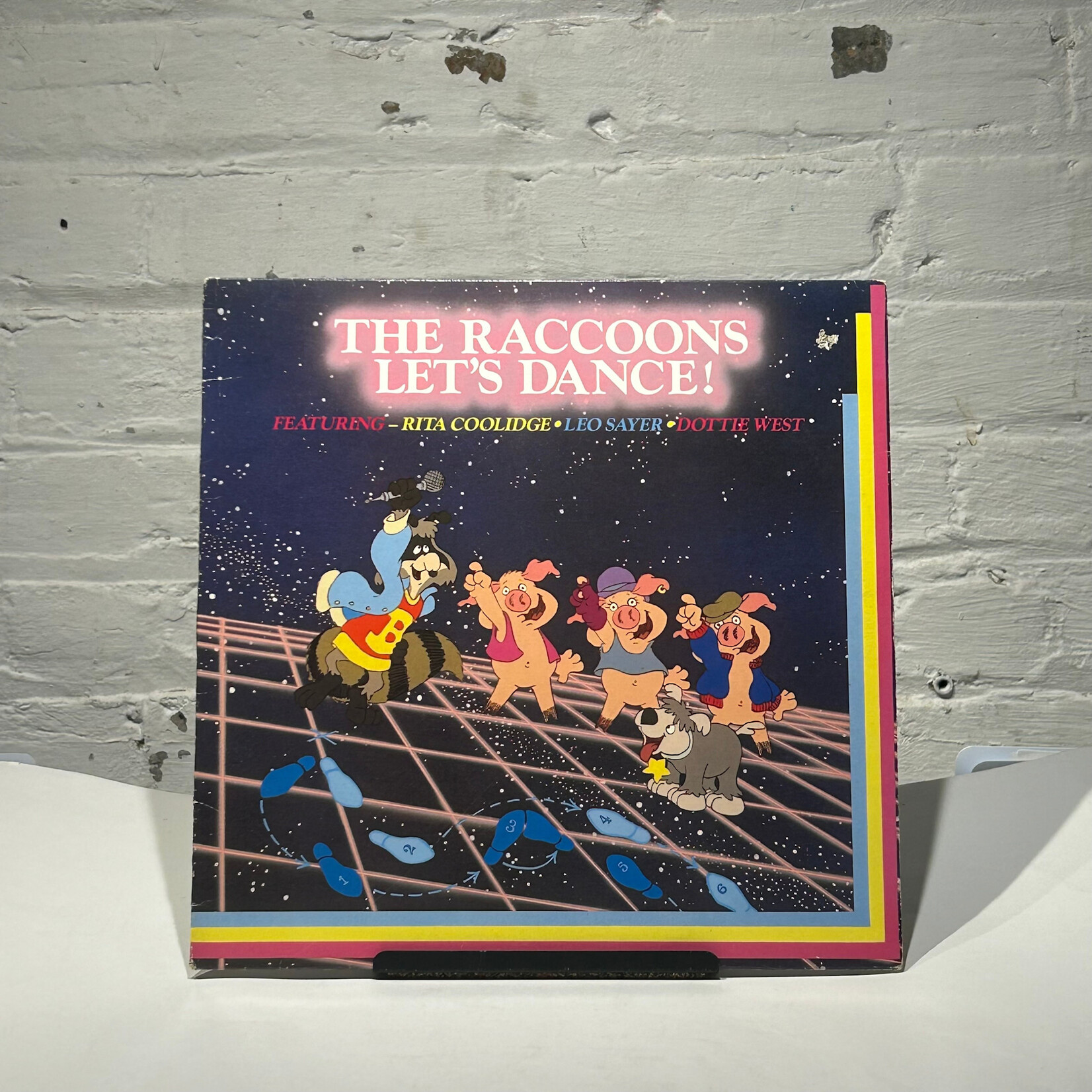 The Raccoons feat. Rita Coolidge, Leo Sayer & Dottie West - The Raccoons: Let's Dance! (1984, Canada, VG+)