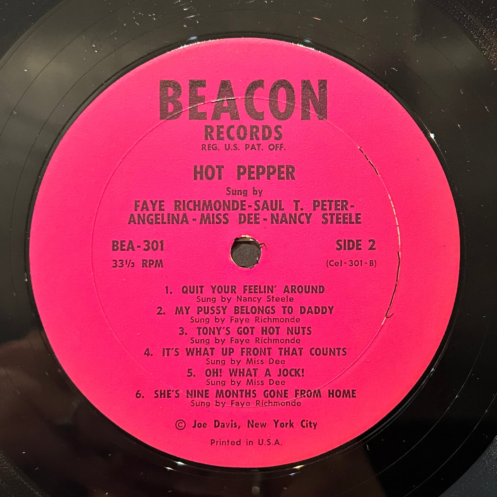 Various Artists: Hot Pepper (1960's, USA, Vintage Cheesecake) [BEACON]