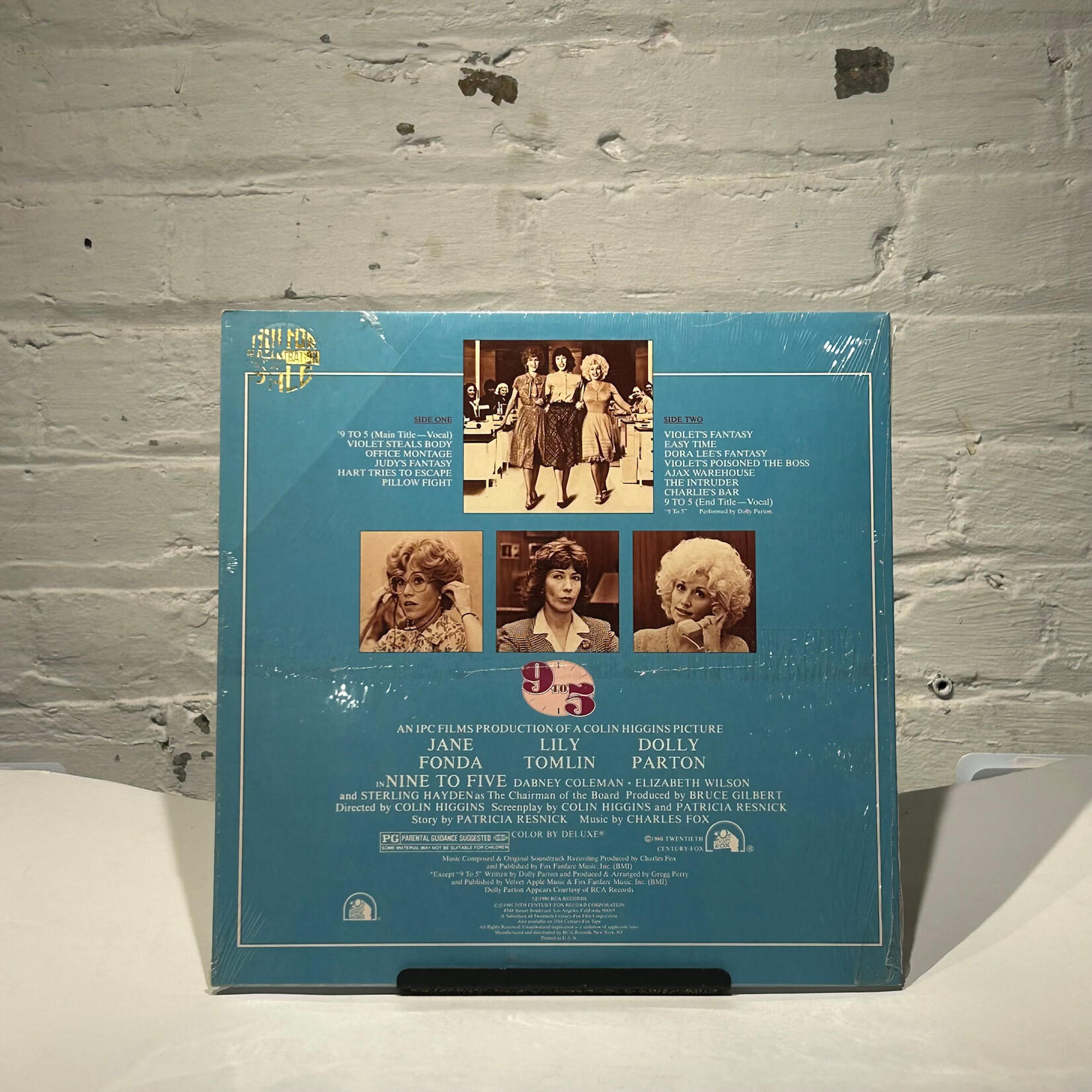 Fox Charles: 9 To 5 (Original Soundtrack Recording) (1980 Gold Stamped Promo, Sealed) [RCA RECORD]