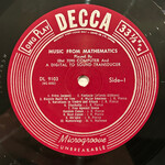 Various Artists: Music From Mathematics (1962, Canada, Electronica, Disc VG+) [DECCA]