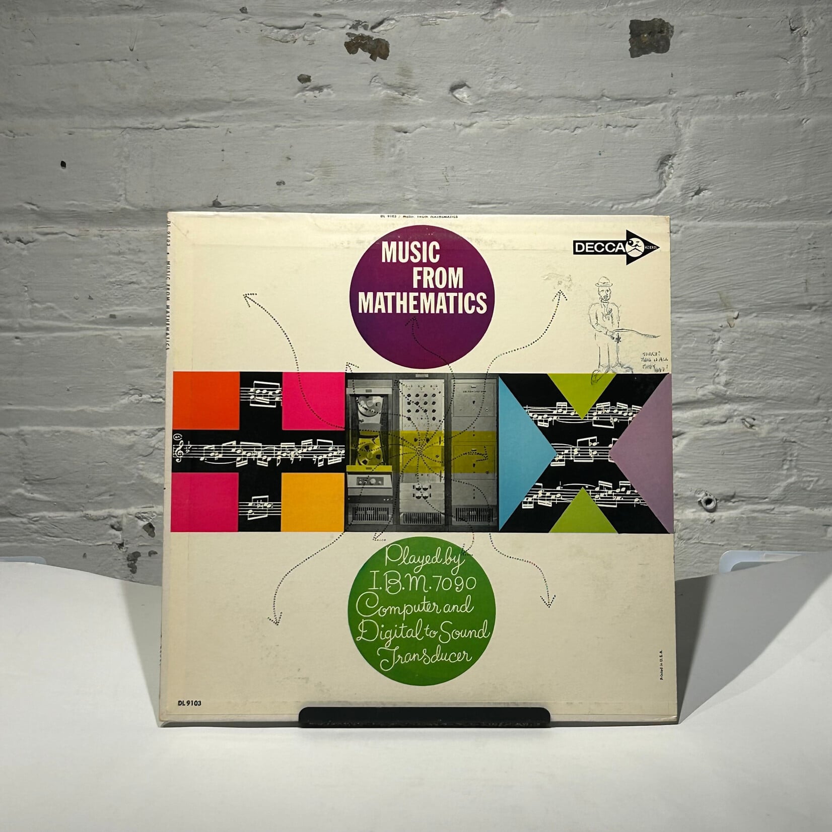 Various Artists: Music From Mathematics (1962, Canada, Electronica, Disc VG+) [DECCA]