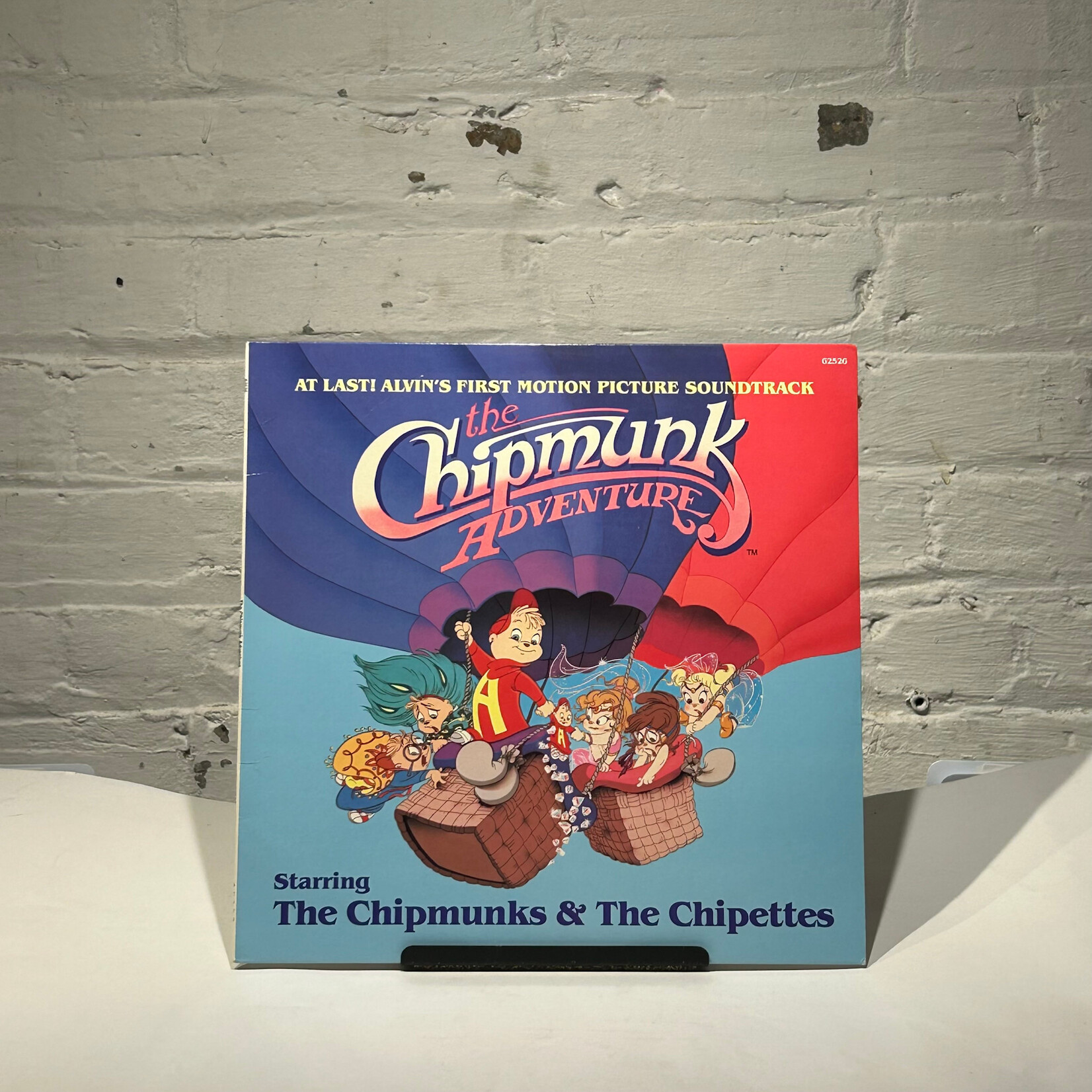 The Chipmunks & The Chipettes: The Chipmunk Adventure (At Last! Alvin's First Motion Picture Soundtrack) (1987, USA, VG+) [BUENA VISTA RECORDS]