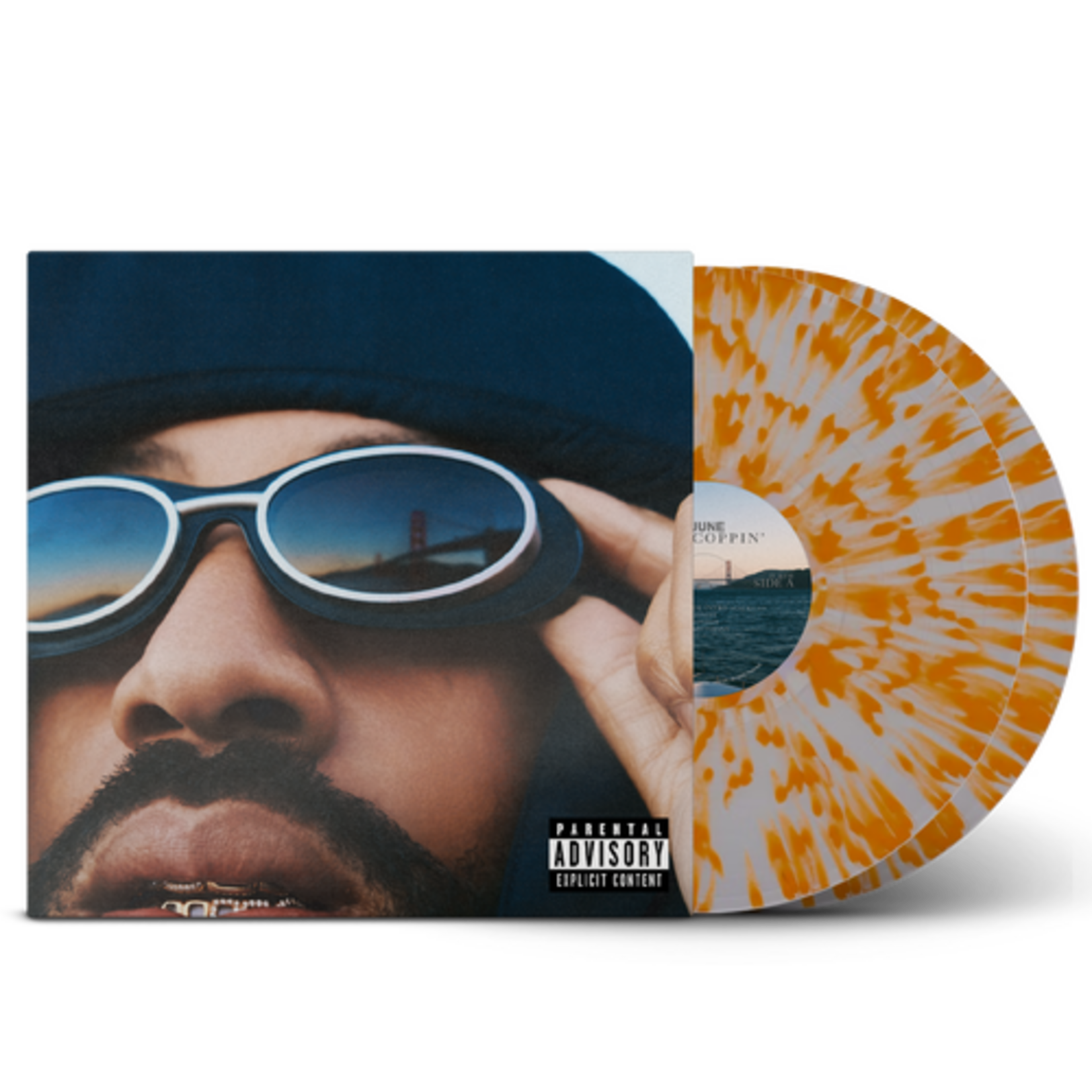 Larry June: Who Coppin' (2LP-indie exclusive/white & orange vinyl) [FREEMINDED]