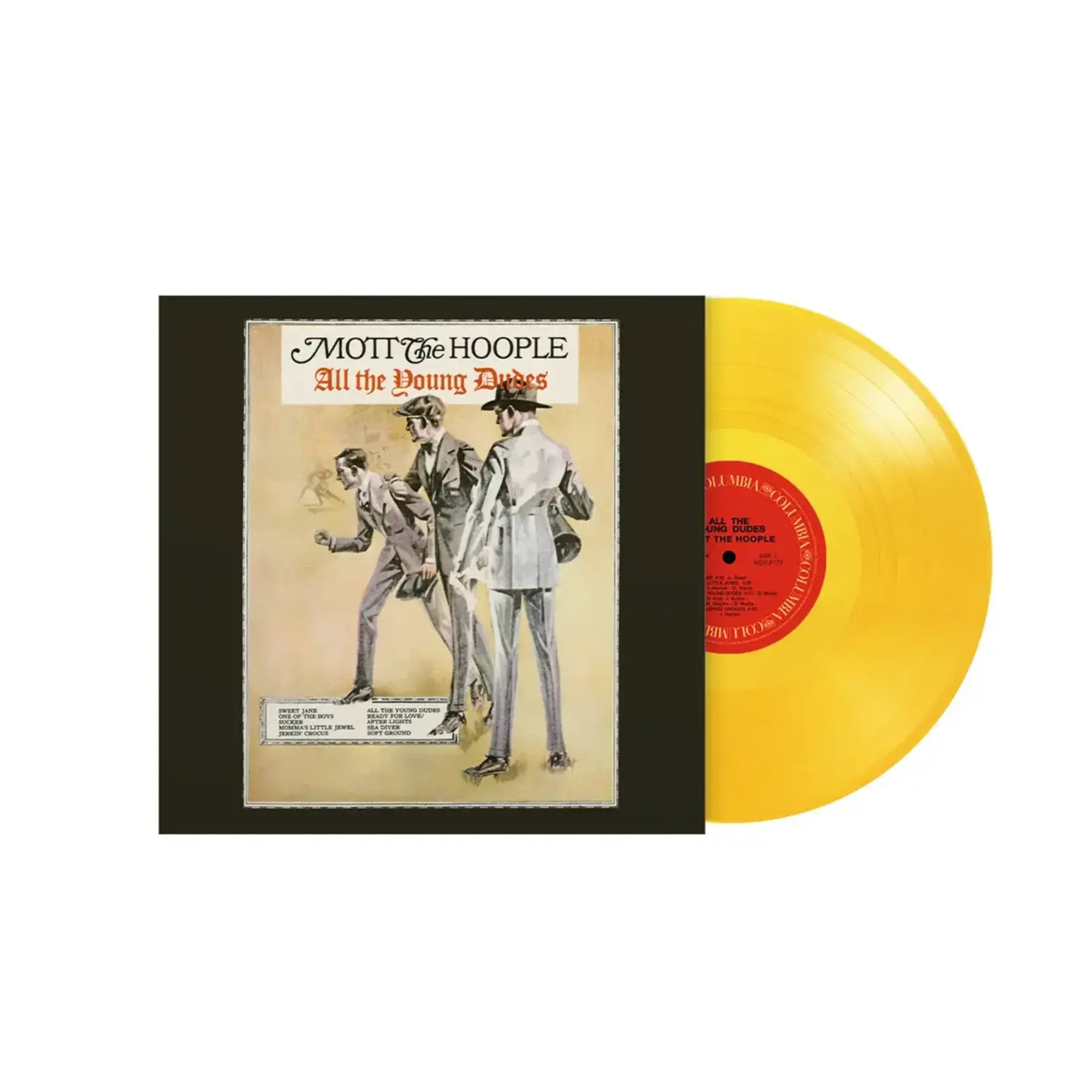 Mott The Hoople: All The Young Dudes (180g translucent yellow vinyl) [MUSIC ON VINYL]