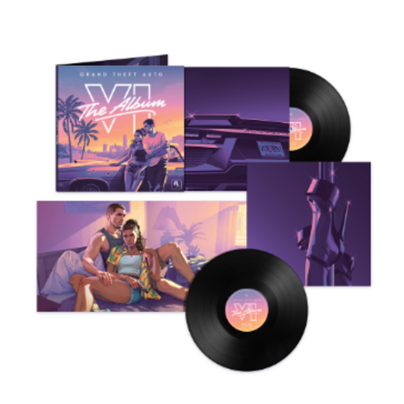 [New Vinyl] Various Artists: Grand Theft Auto VI - The Album (2LP, W/ Posters) [ATLANTIC]