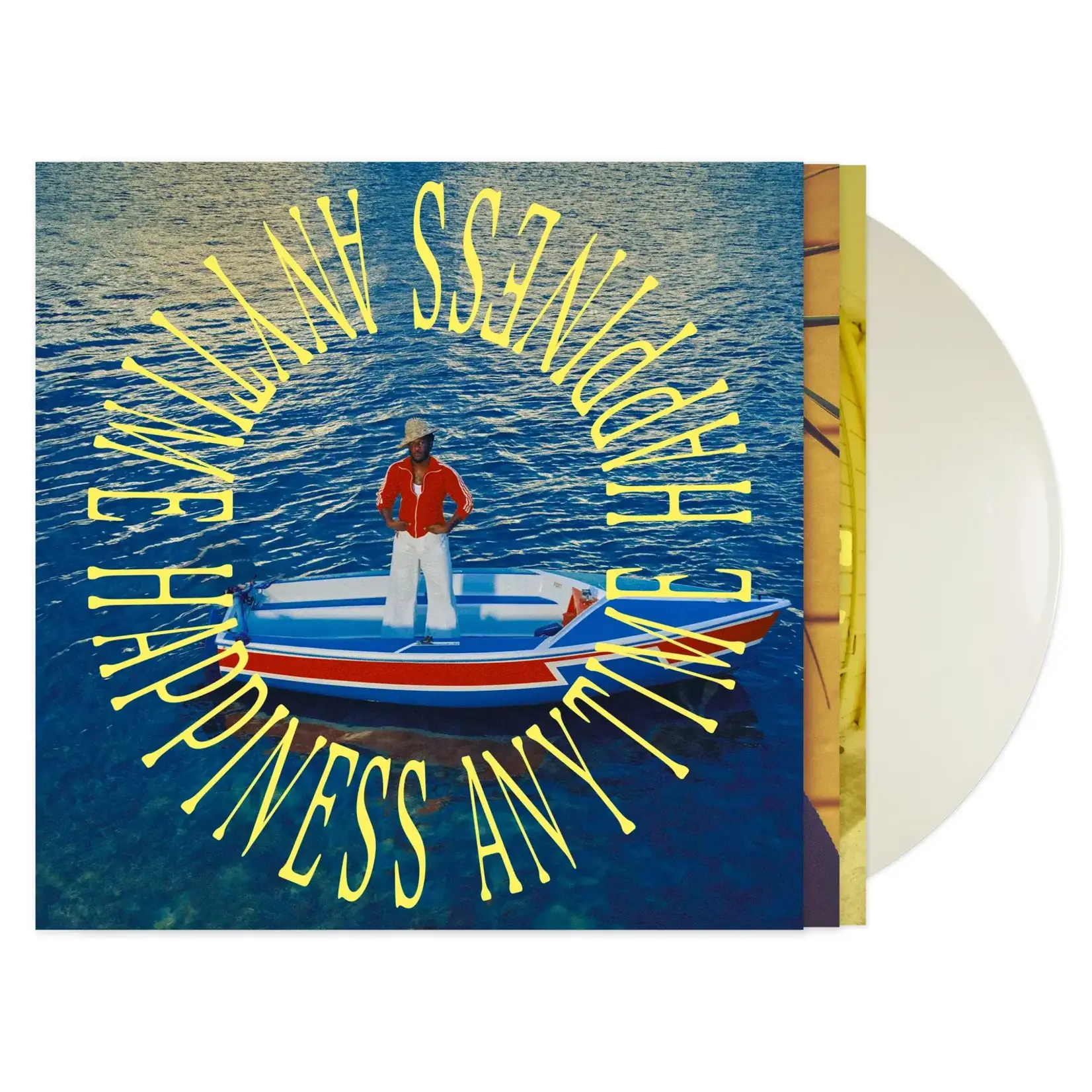 [New] Leon Bridges: Happiness Anytime (Opaque White Vinyl) [COLUMBIA]