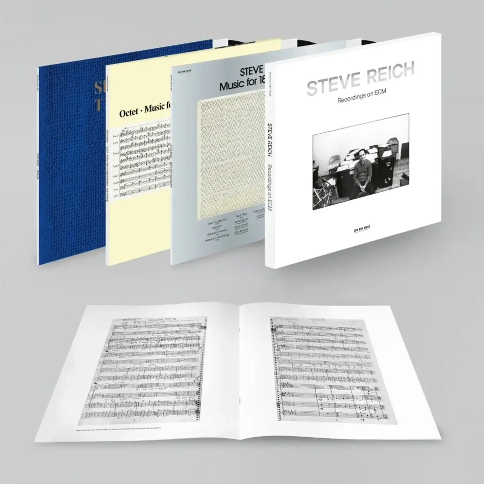 [New Vinyl] Reich Steve: Recordings On Ecm (3Lp) [ECM]