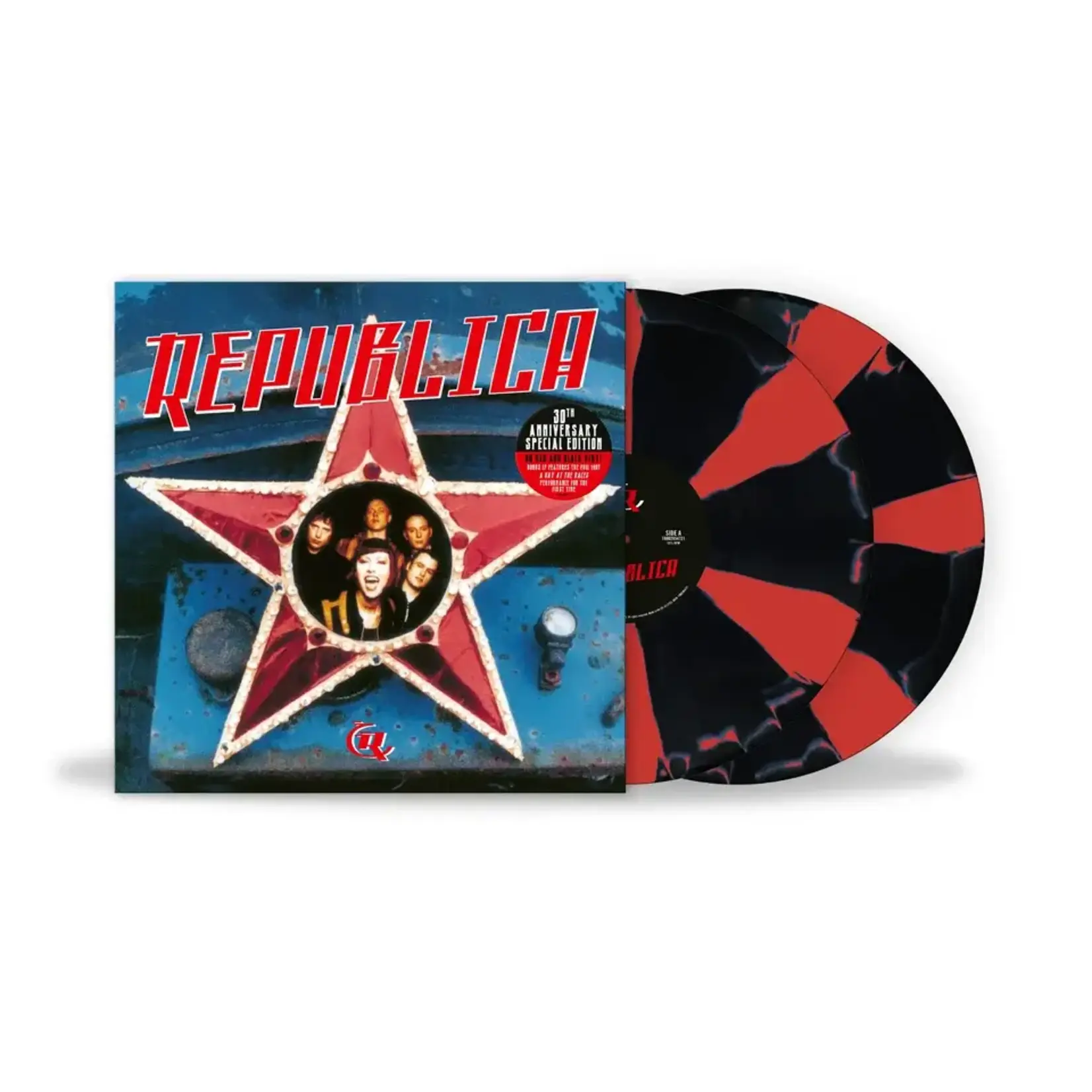 Republica: Republica (Cornetto Red & Black Vinyl) [Vinyl Longplay, Sony Music CG]