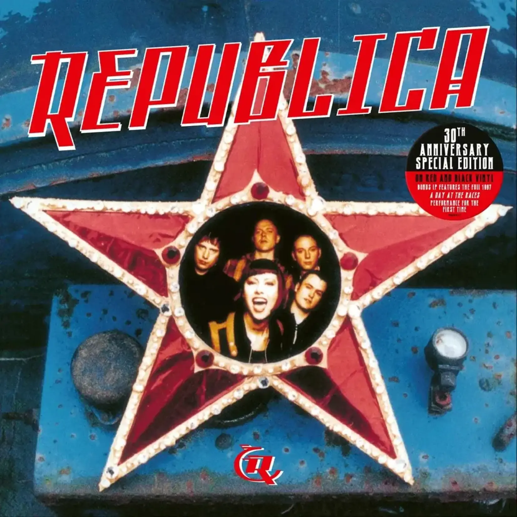 Republica: Republica (Cornetto Red & Black Vinyl) [Vinyl Longplay, Sony Music CG]