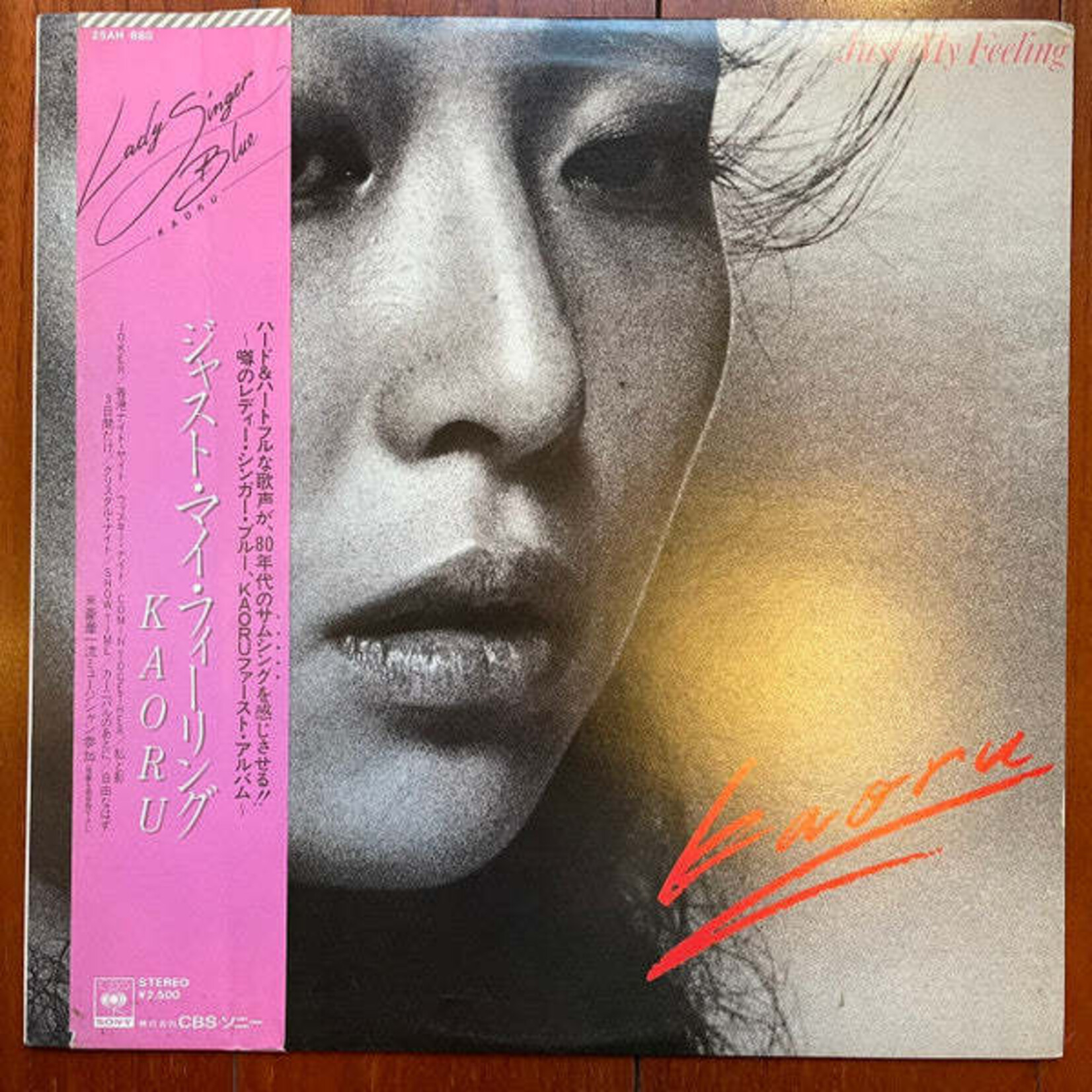 [Japanese Vintage] Uemura, Kaoru: Just My Feeling (w/ Obi & Insert) [JAPANESE VALUE COPY]