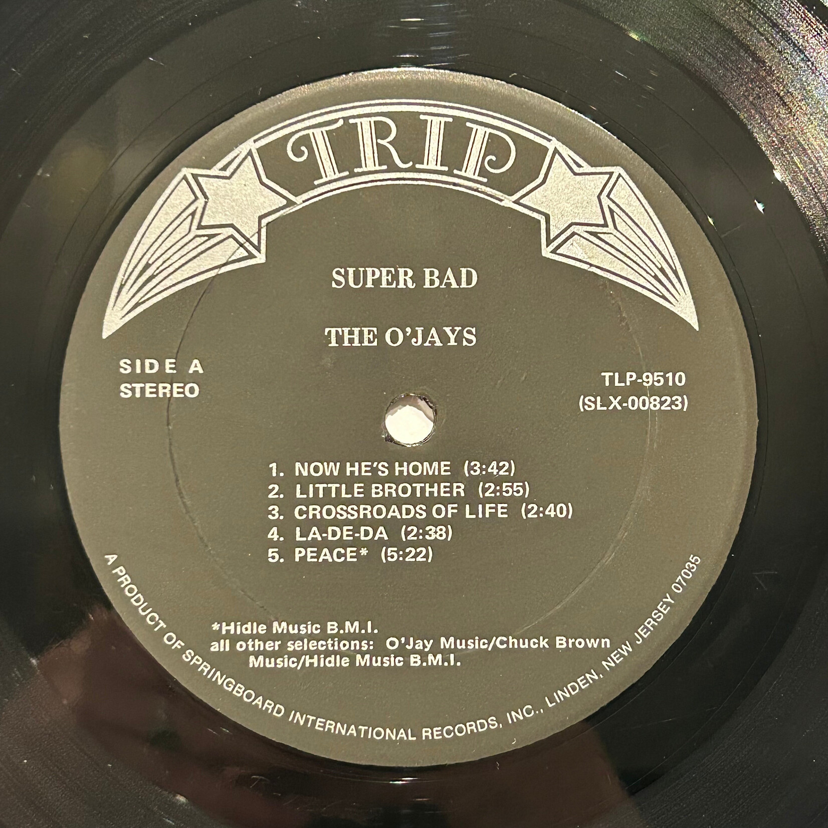 [Nick's Disk Pics] The O'Jays: Super Bad (1973, USA, VG+) [TRIP]