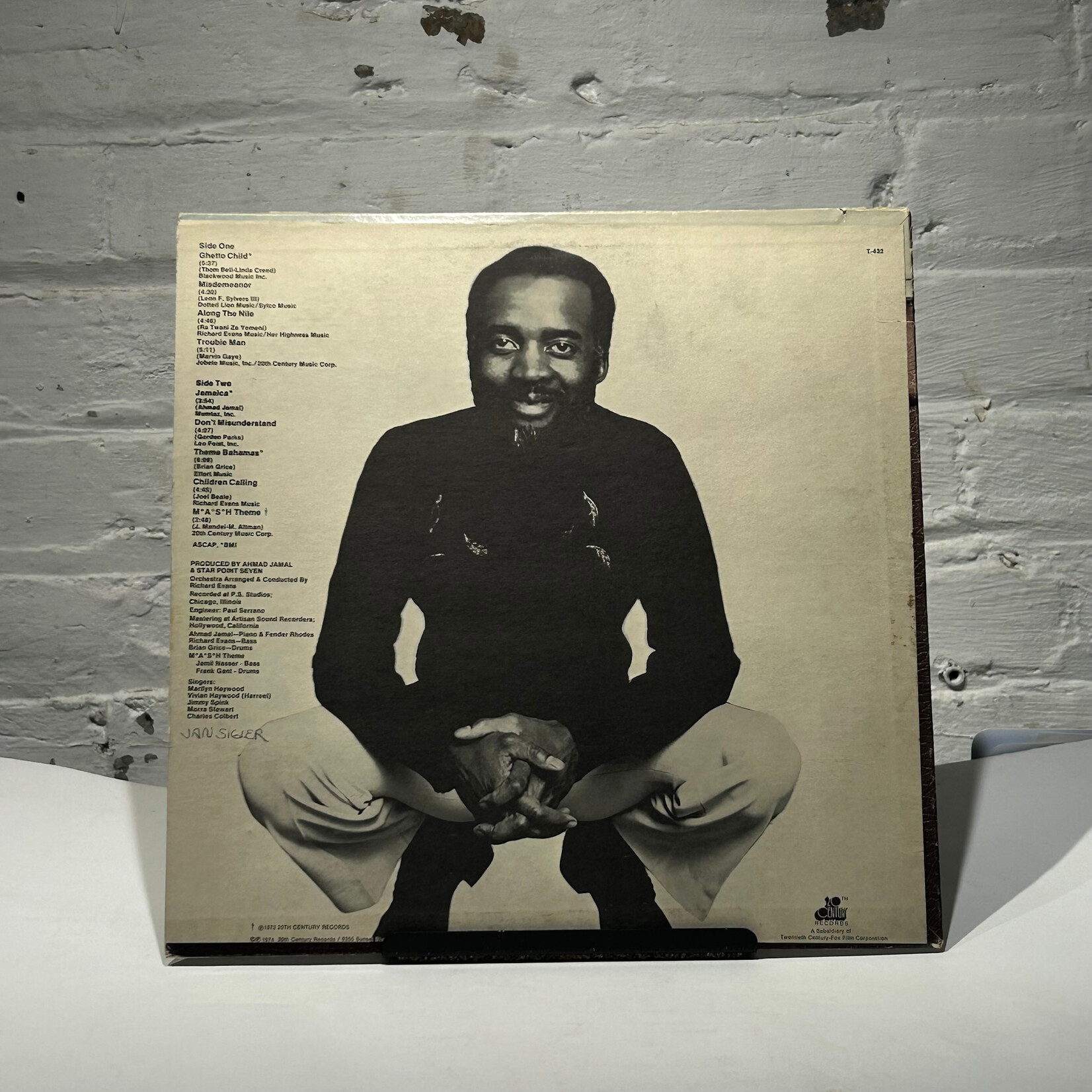 [Nick's Disk Pics] Jamal, Ahmad: Jamalca (1974, USA, VG+) [20TH CENTURY]