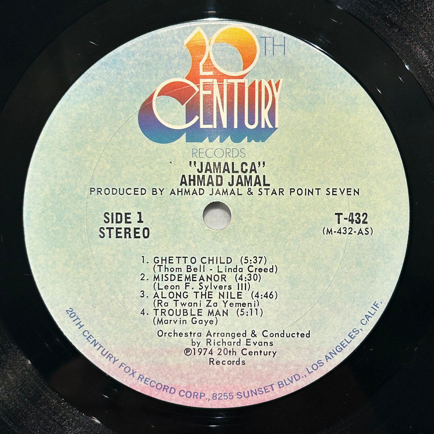 [Nick's Disk Pics] Jamal, Ahmad: Jamalca (1974, USA, VG+) [20TH CENTURY]