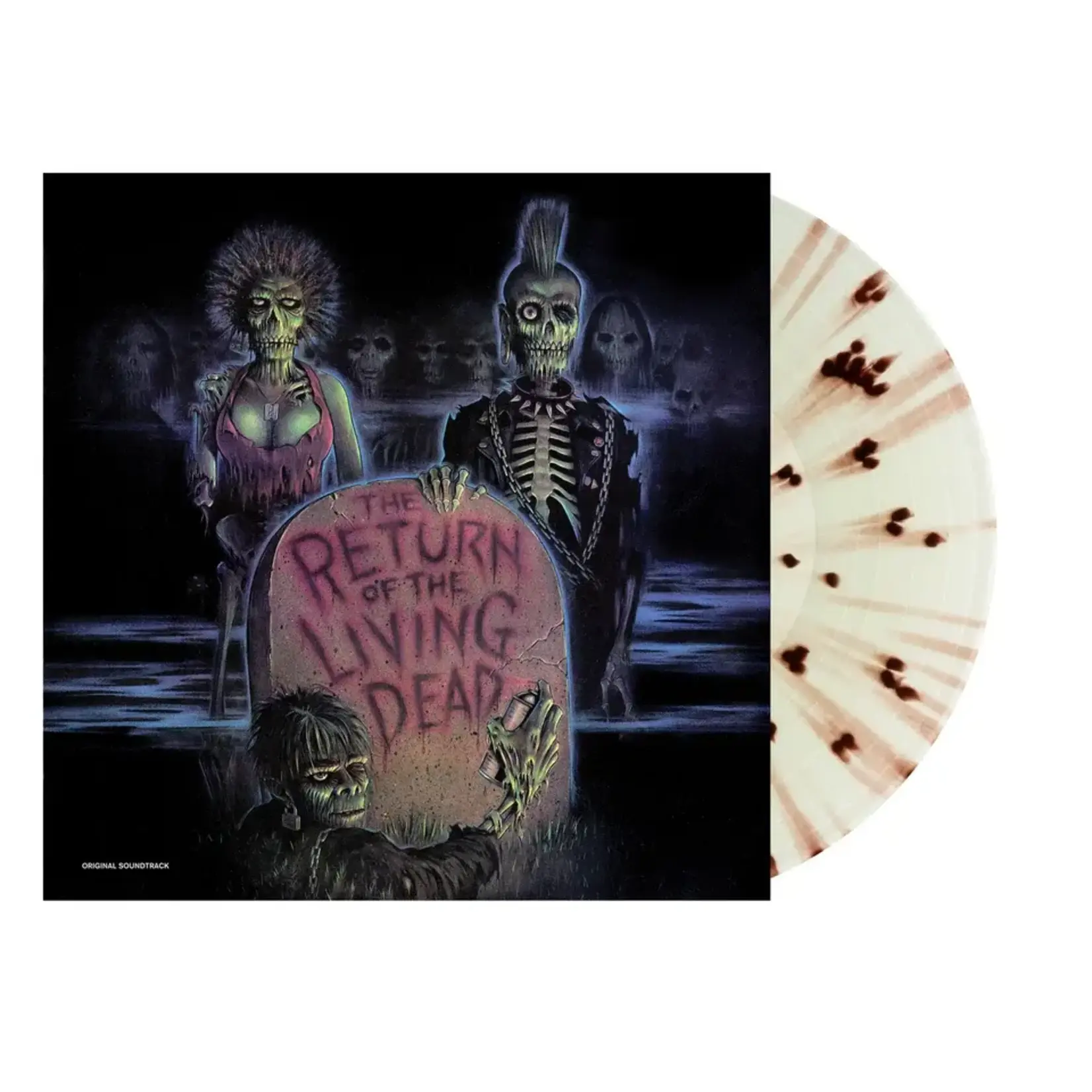 Various Artists: The Return Of The Living Dead--Original Soundtrack (Radioactive Green With Brown Tarman Splatter Vinyl) [REAL GONE MUSIC]