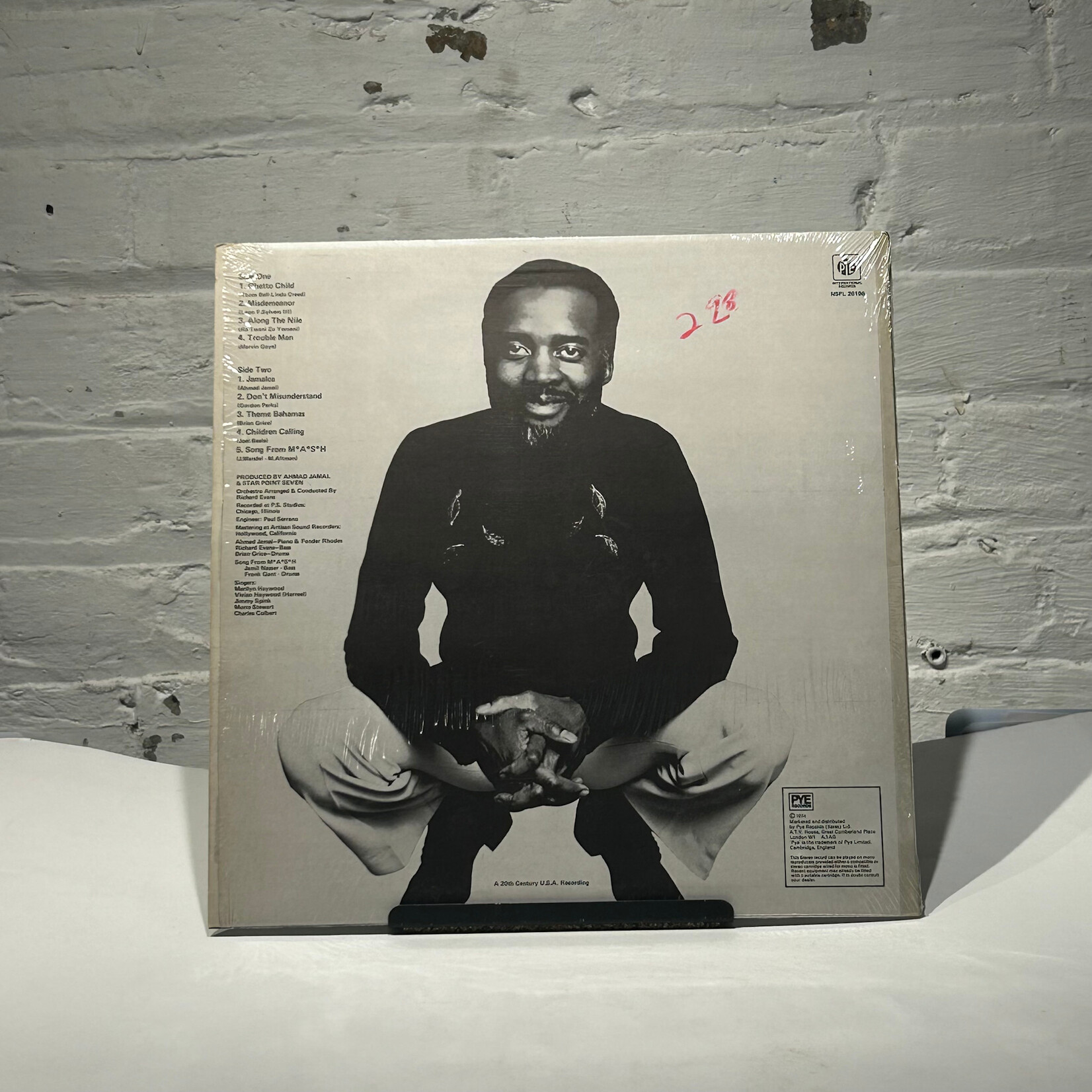 [Nick's Disk Pics] Jamal, Ahmad: Jamalca (1974, UK, In Shrink, EX) [PYE Records]