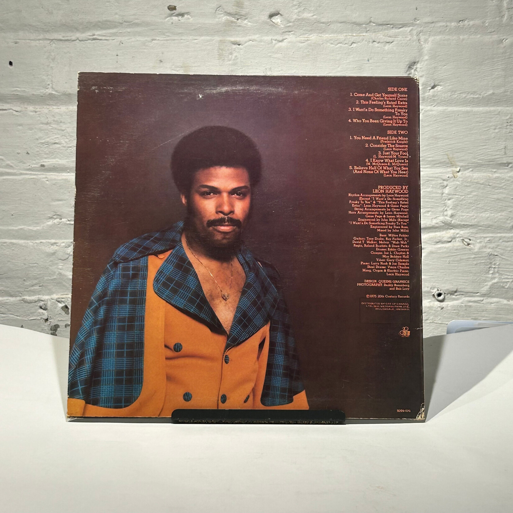 [Nick's Disk Pics] Leon Haywood: Come and Get Yourself Some (1975, USA, DISC VG+) [20TH CENTURY]