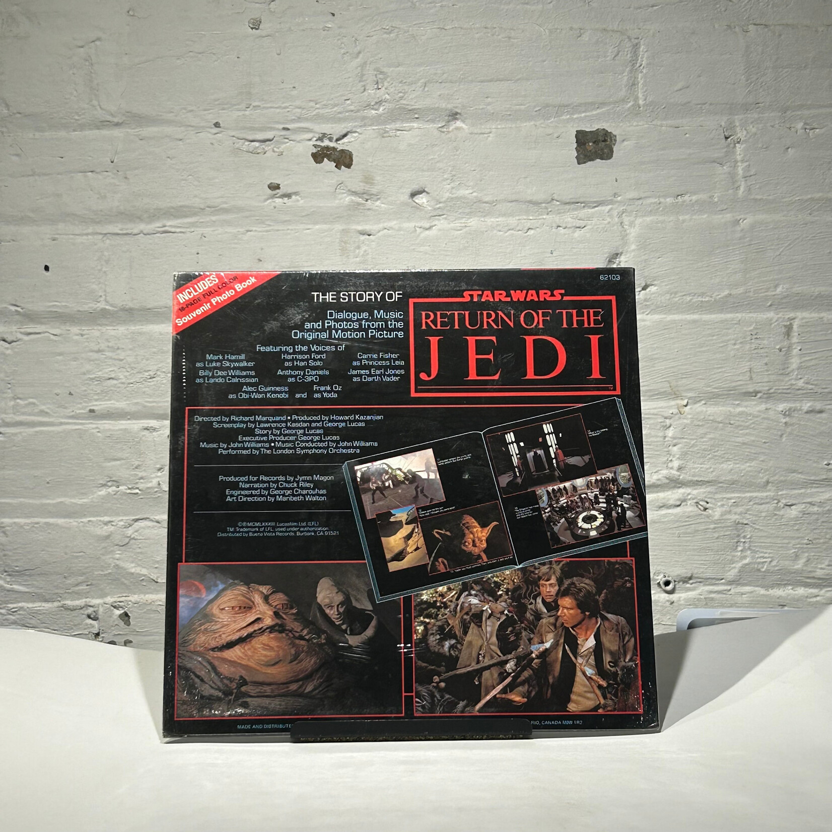 The London Symphony Orchestra: The Story Of Return Of The Jedi (1983, US, In Shrink, w/Book, EX) [BUENA VISTA]