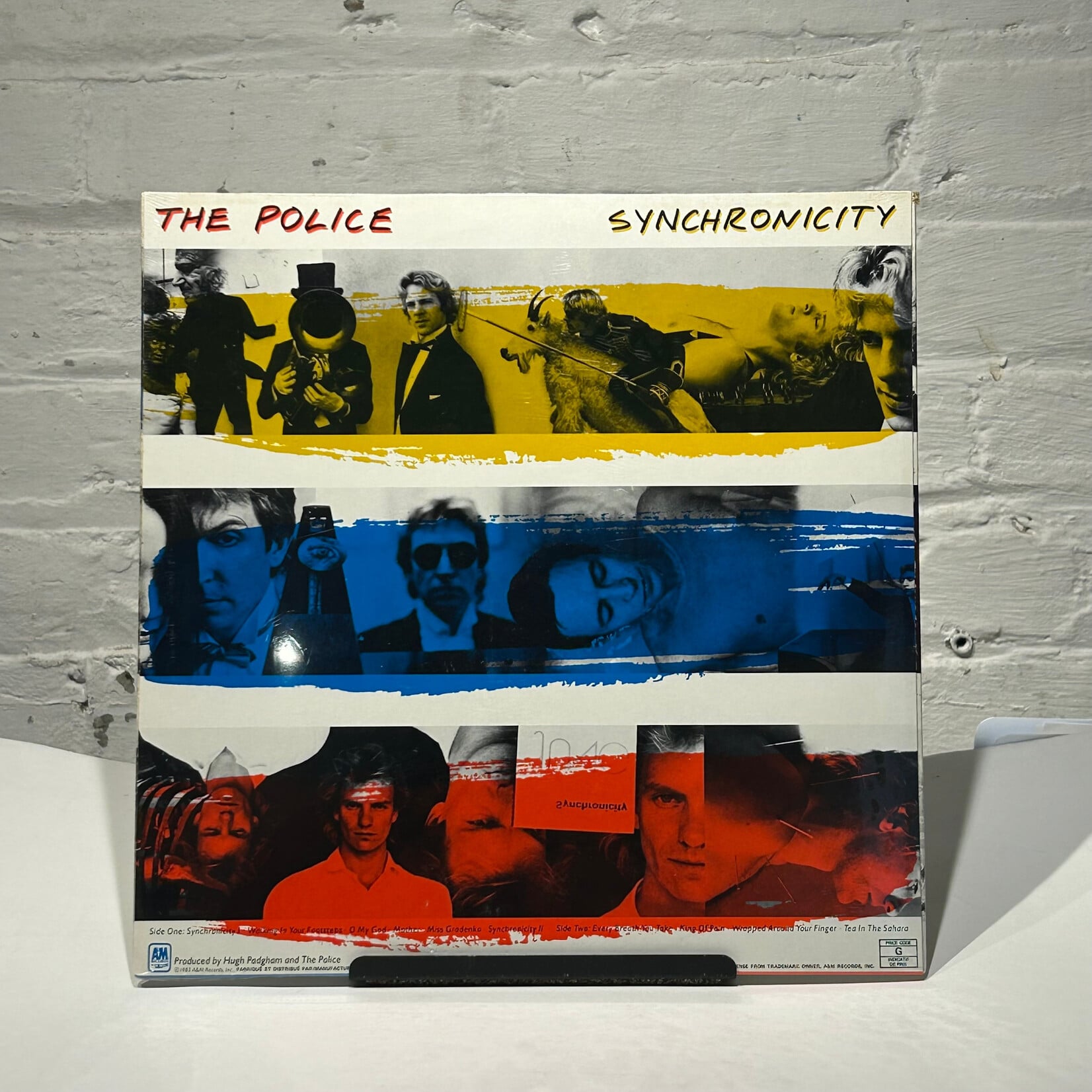 [Nick's Disk Pics] Police: Synchronicity (1983, Canada, Sealed Vintage, w/hype, Sealed) [A&M RECORDS]