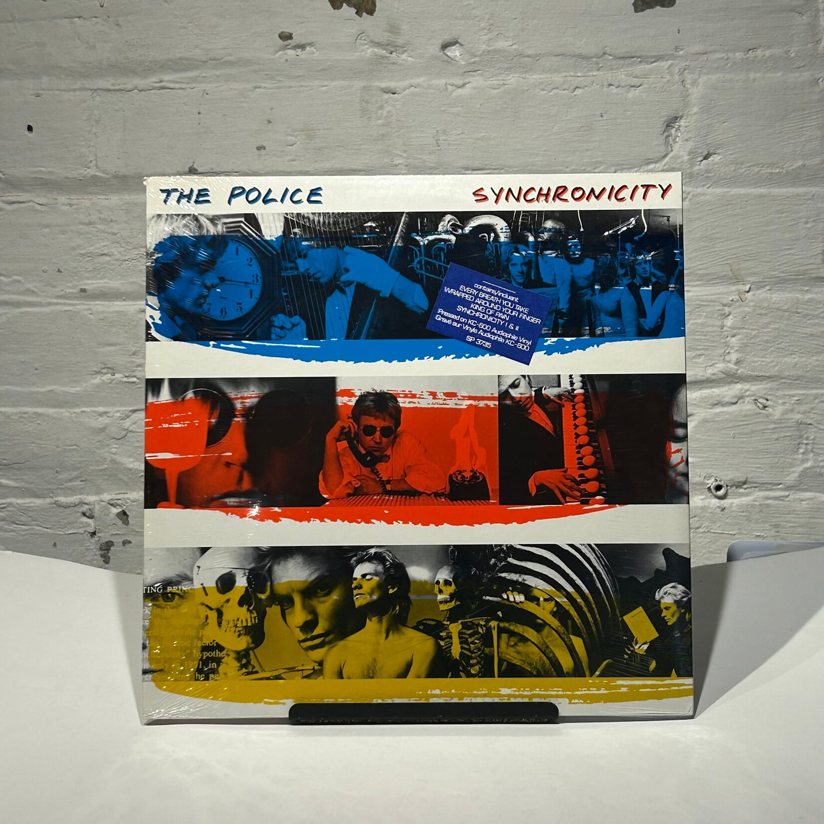 [Nick's Disk Pics] Police: Synchronicity (1983, Canada, Sealed Vintage, w/hype, Sealed) [A&M RECORDS]