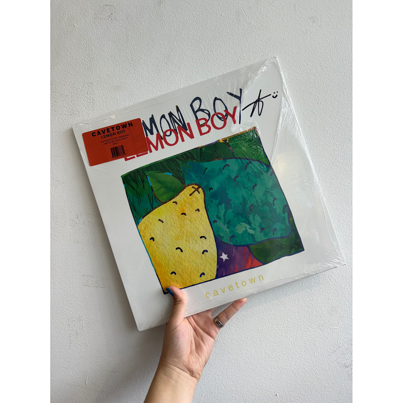 [New Vinyl] Cavetown: Lemon Boy - SIGNED (Red Vinyl) [SELF-RELEASED]