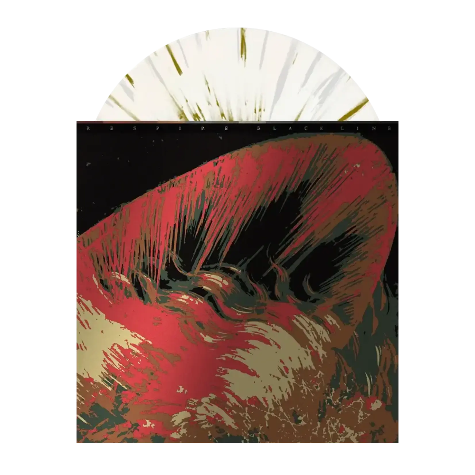 Respire: Black Line (White w/ Gold & Silver Splatter Vinyl) [DINE ALONE]