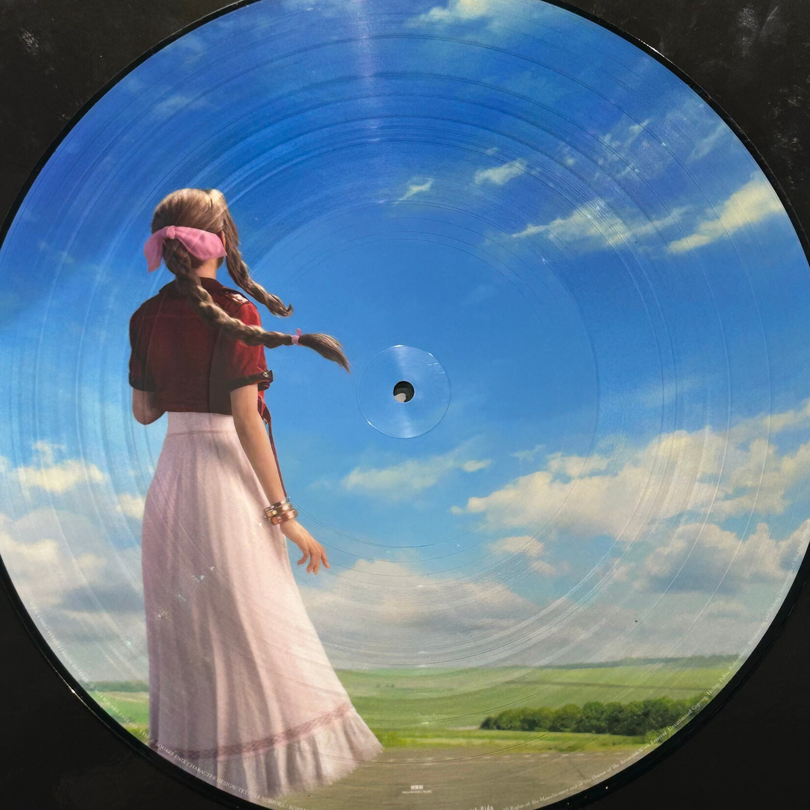 Various Artists: Final Fantasy VII Rebirth Vinyl (2024, Spain, FFVII, Picture Disc, Disc VG+) [SQUARE ENIX MUSIC]