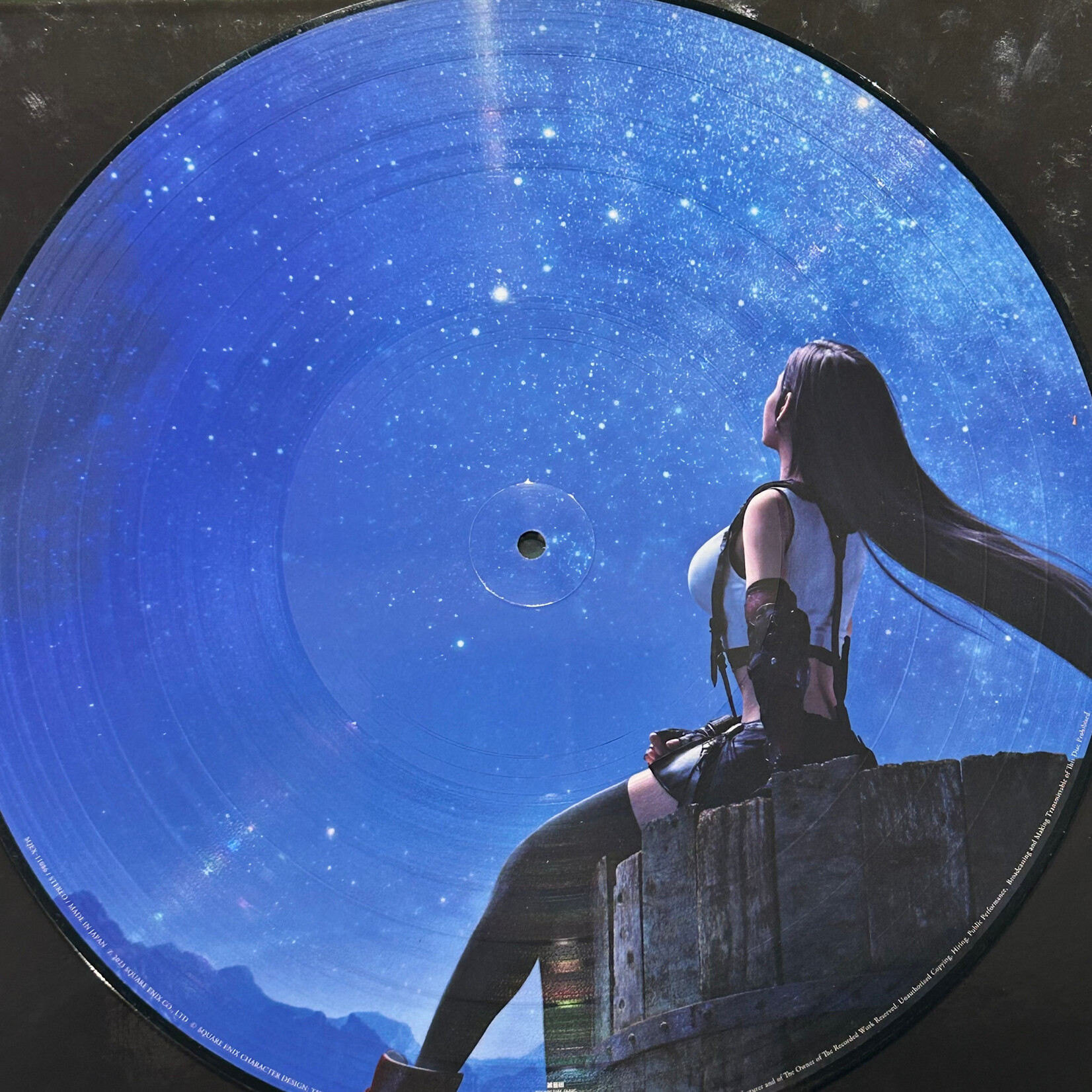 Various Artists: Final Fantasy VII Rebirth Vinyl (2024, Spain, FFVII, Picture Disc, Disc VG+) [SQUARE ENIX MUSIC]